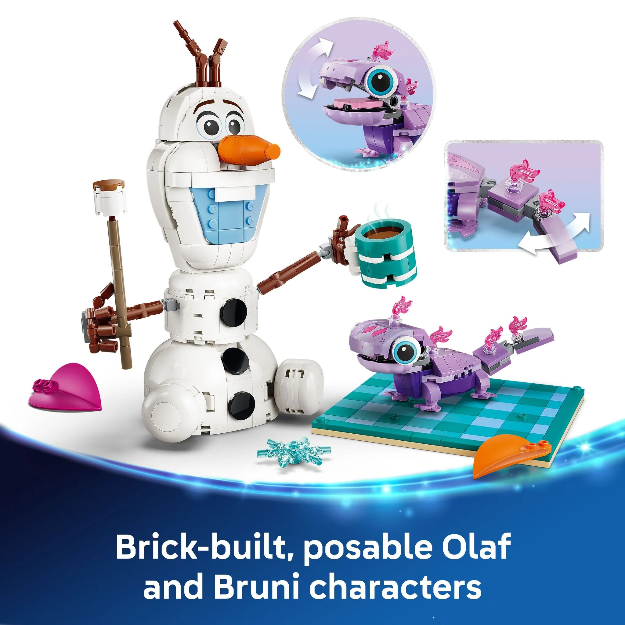 LEGO 43287 Disney Frozen Olaf and Bruni's Picnic Fun