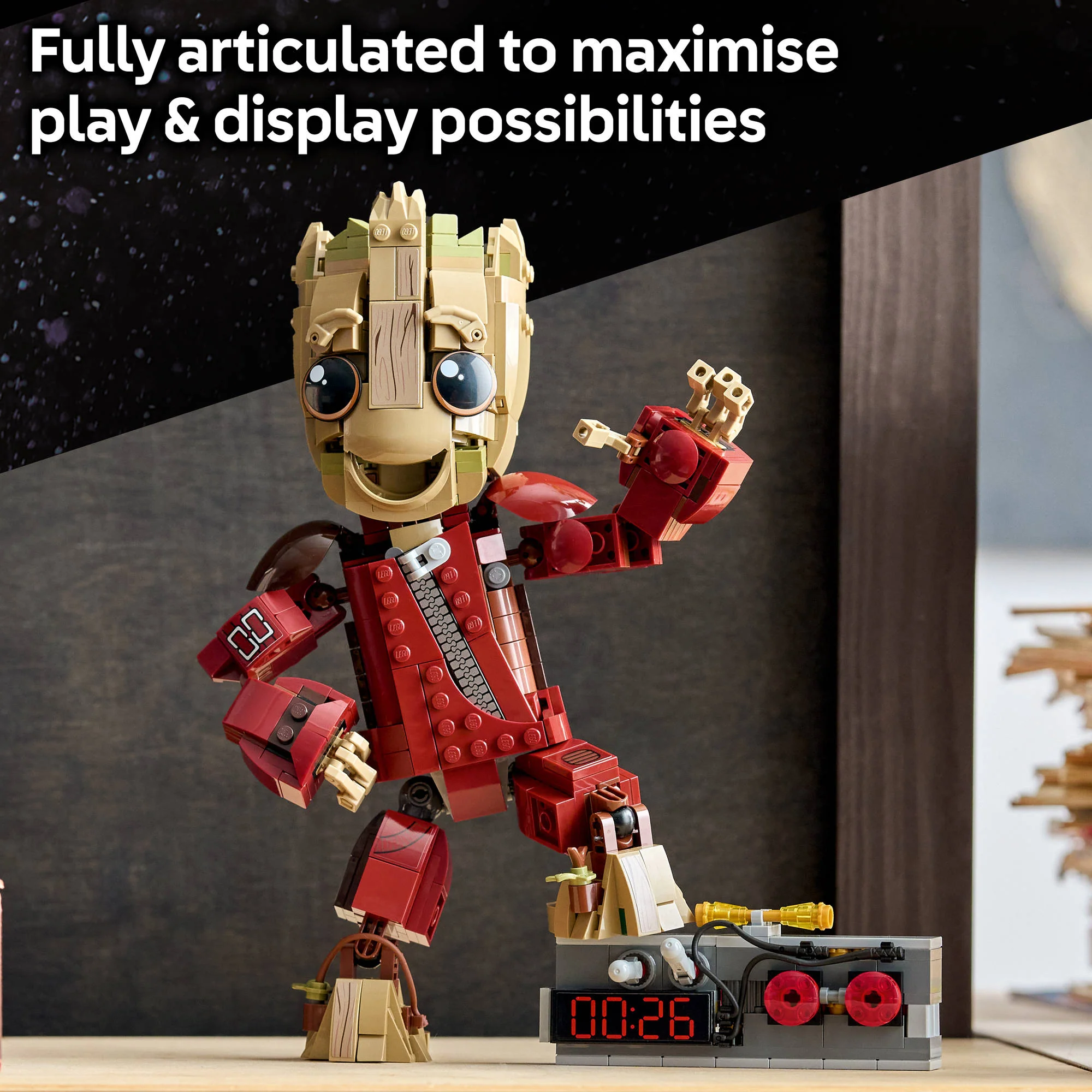 LEGO 76341 Marvel Super Heroes Ravager Jumpsuit Groot