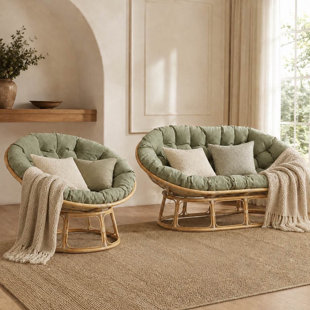 RattanNest 4 — Verde salvia