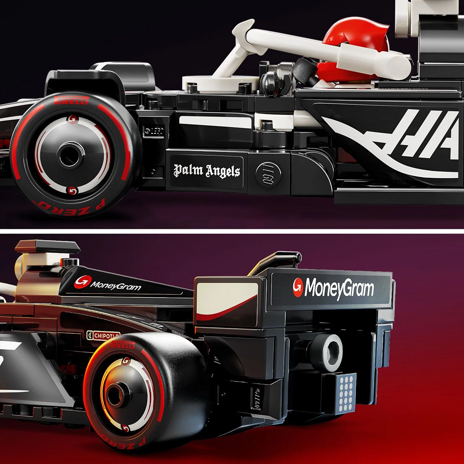 LEGO® Speed Champions MoneyGram Haas F1® Team VF-24 Race Car