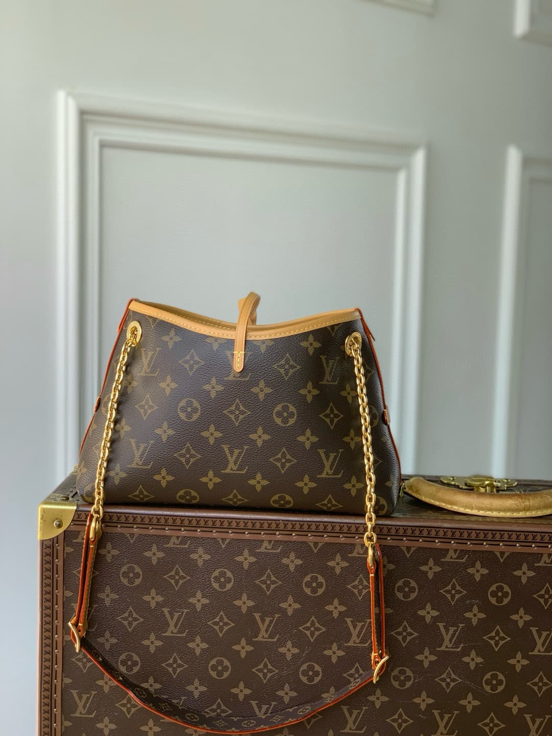 Louis Vuitton CarryAll BB Monogram coated canvas M13014 High