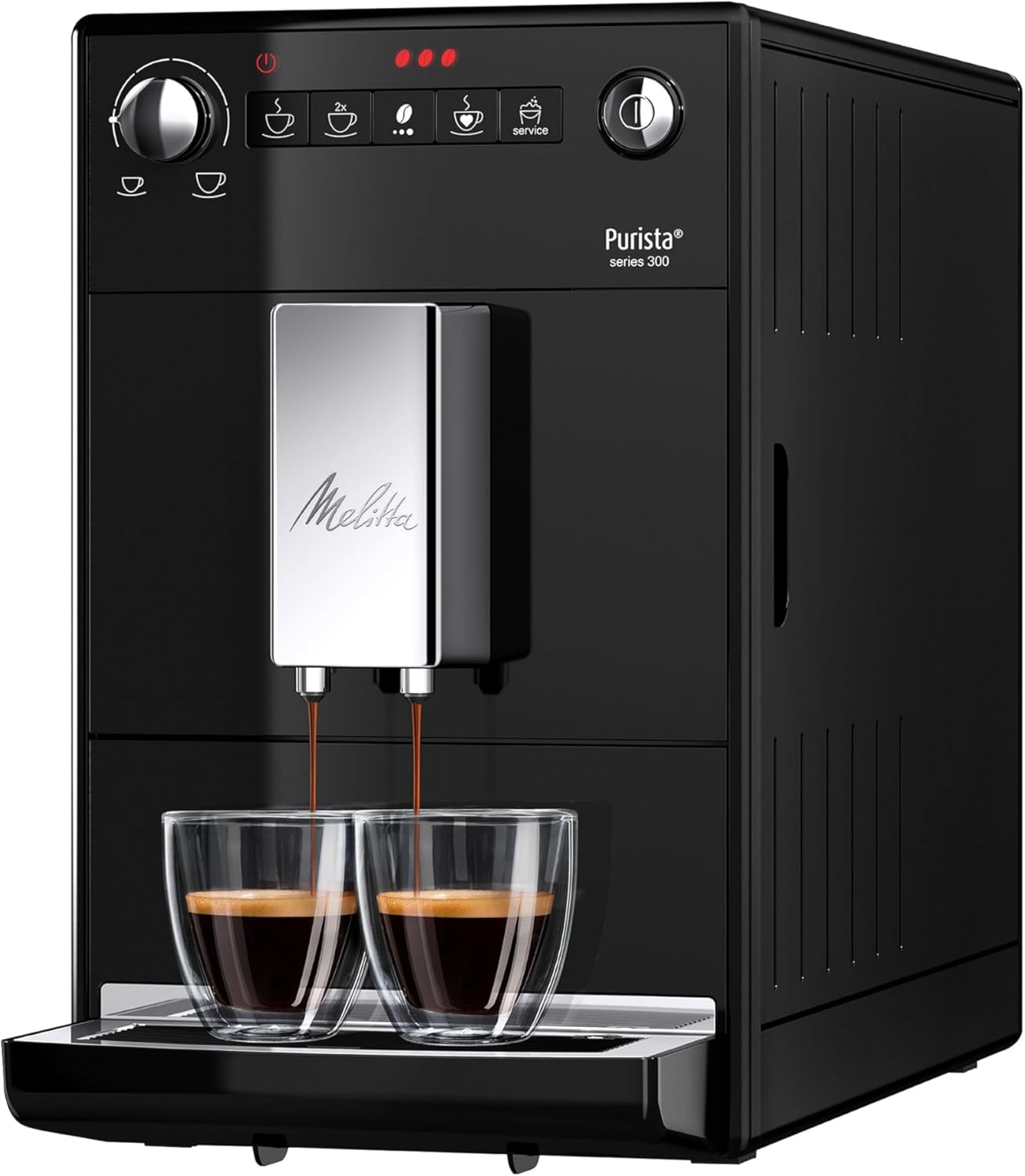 Melitta Purista Automatyczny Ekspres do Kawy, Srebrny, 1400W 220V