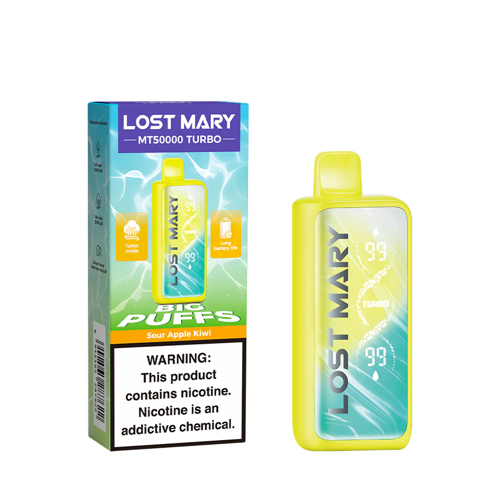 LOST MARY MT50K Turbo wiederaufladbarer Einweg-Vape (alle Geschmacksrichtungen)