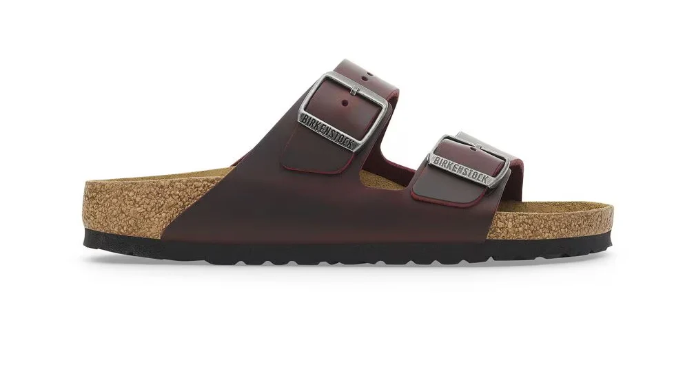 Birkenstock Womens Arizona Soft Footbed 2 Strap Sandal Zinfandel