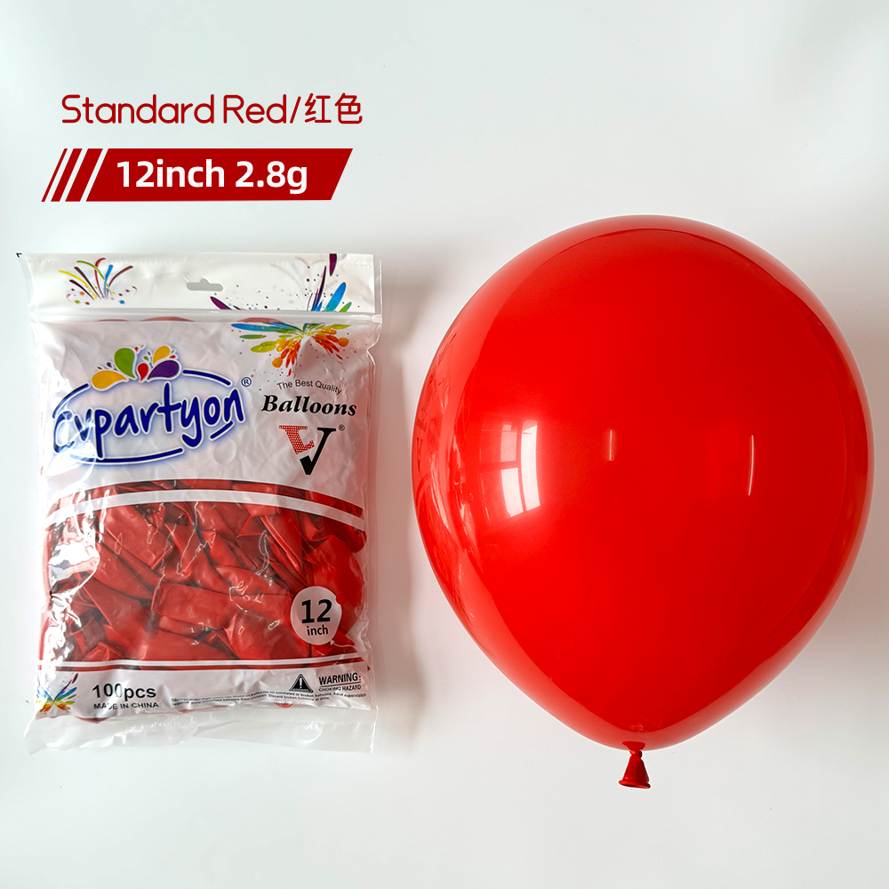 12 Inch Latex Balloons – Bright Colors for Party Decorations