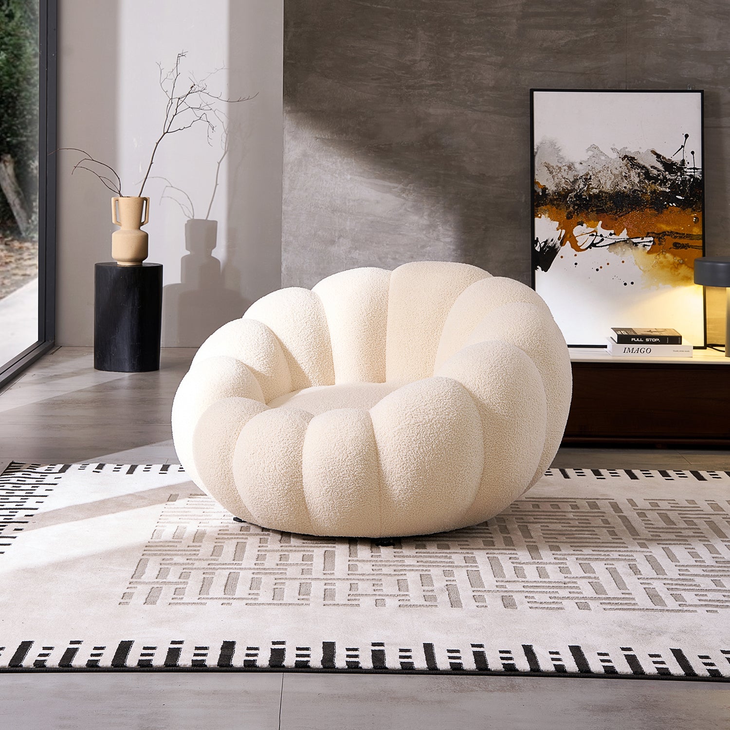 NubeCalabaza™ | Sillón y sofá doble de borrega