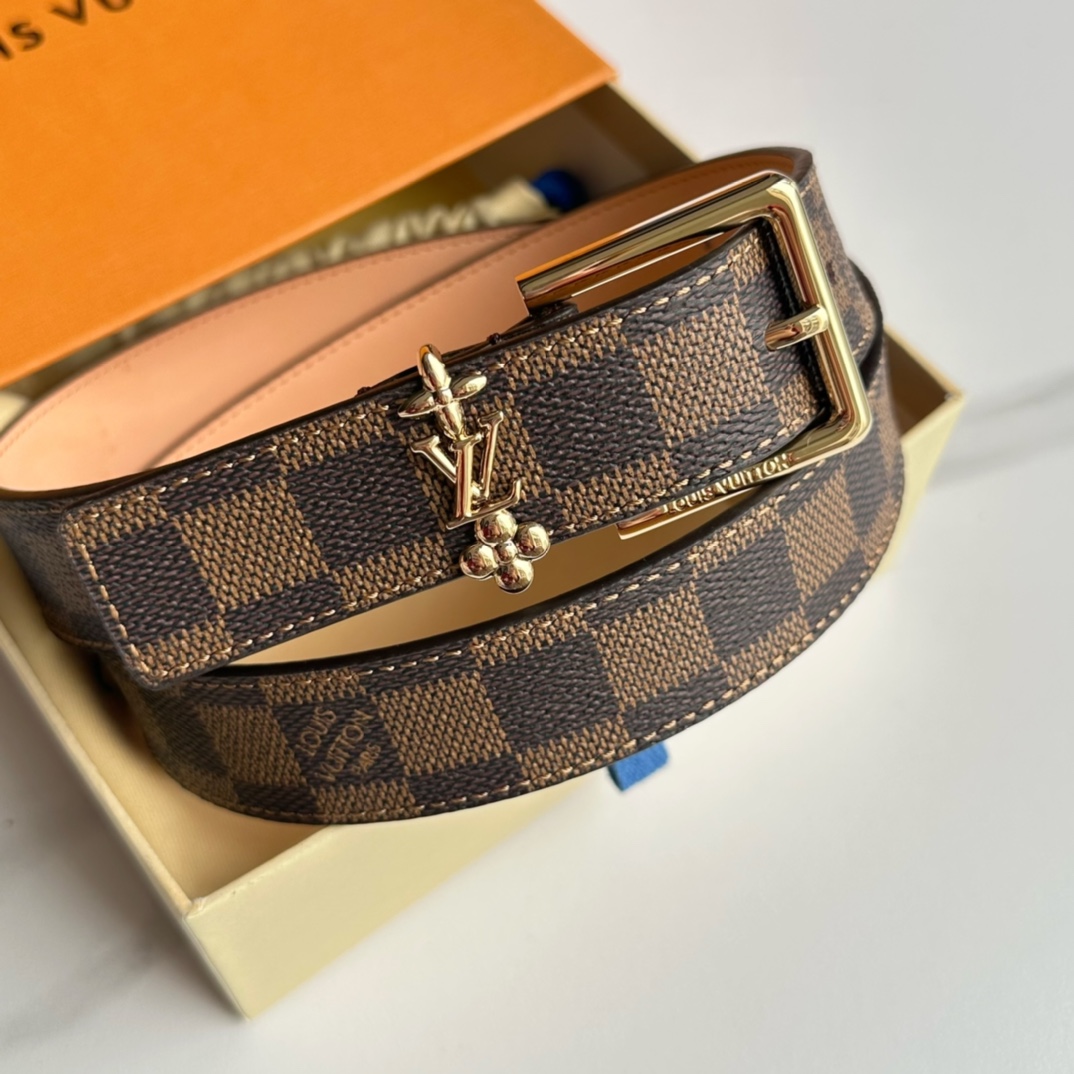 Louis Vuitton Womens Belt Width 3cm