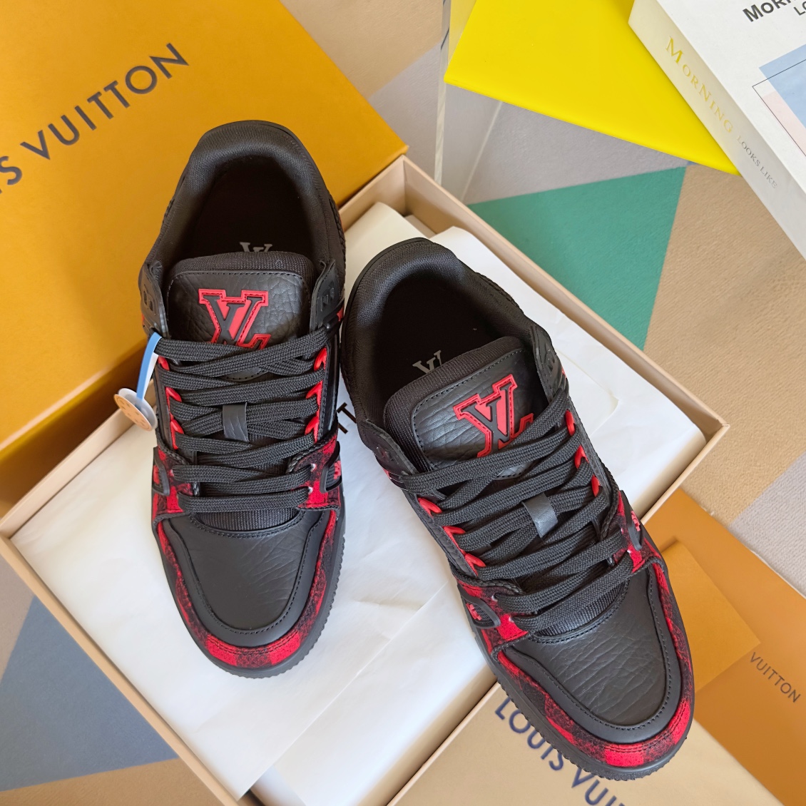 Louis Vuitton LV Trainer Damier New Men Sneaker Size 40-45