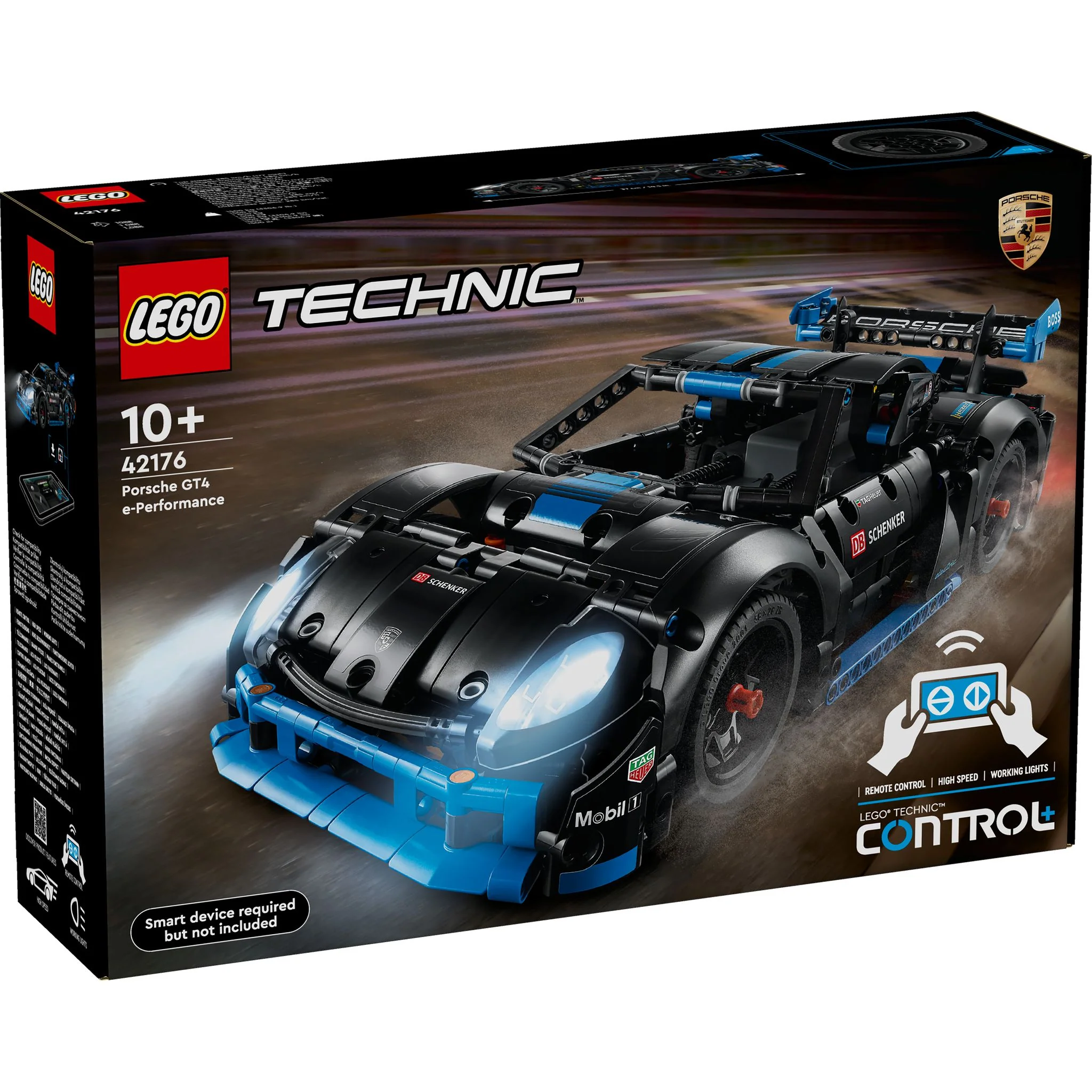 LEGO 42176 Technic Porsche GT4 E-Performance Race Car