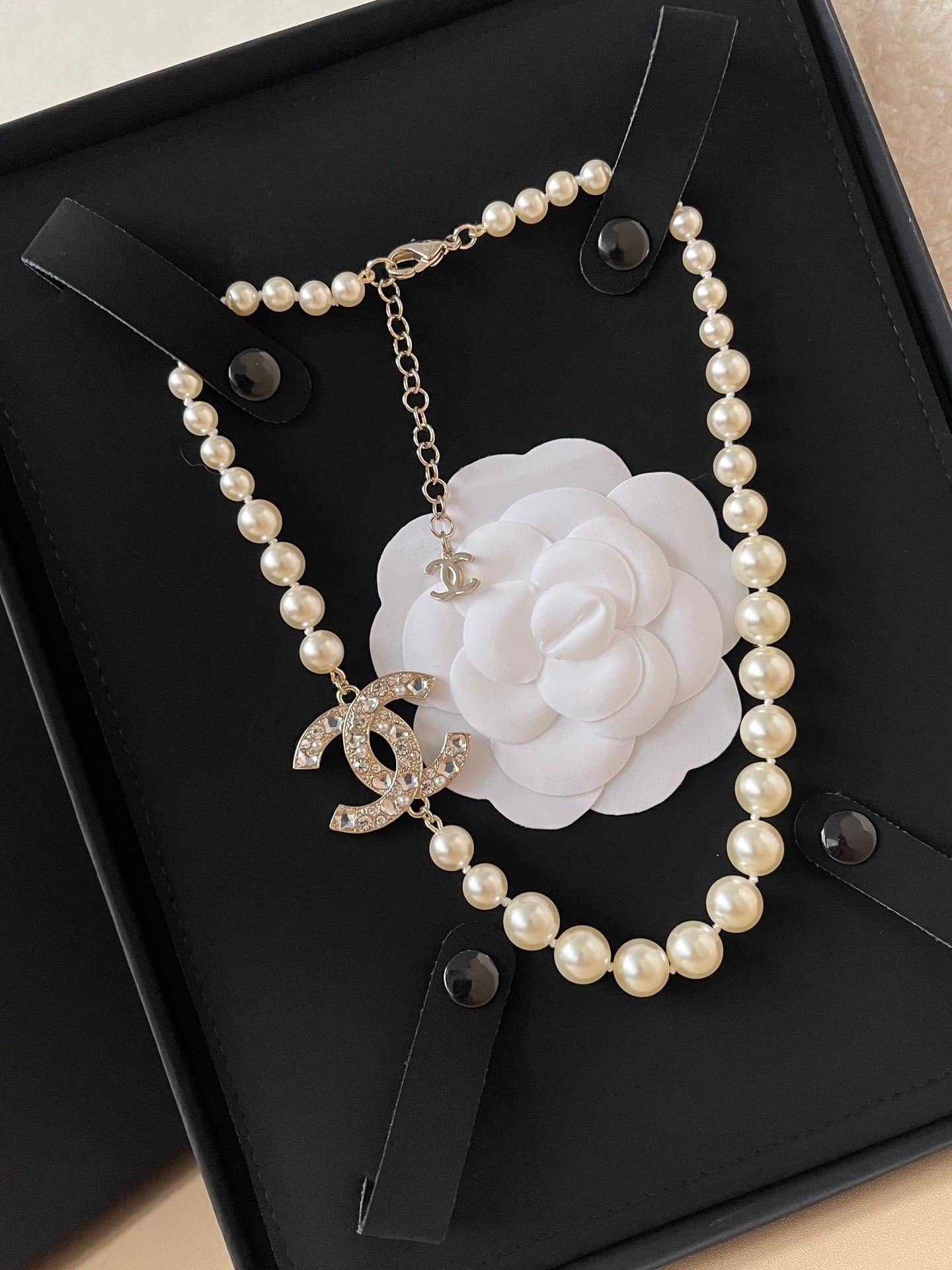 Chanel Pearl CC 100th Anniversary Necklace High