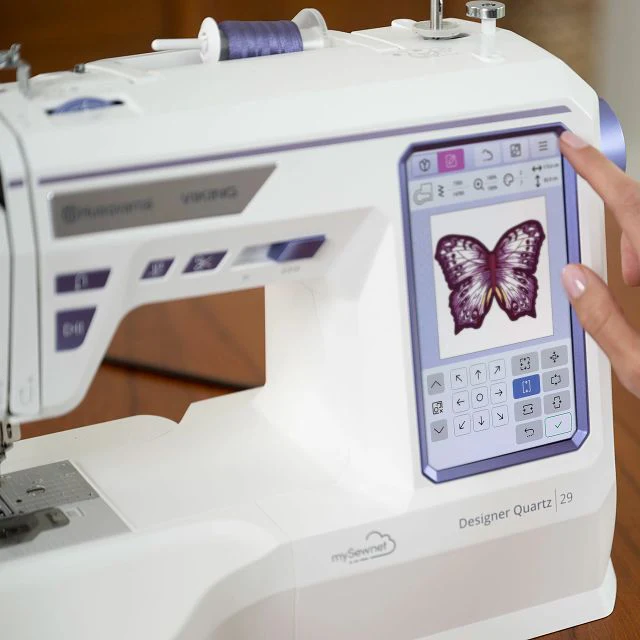 HUSQVARNA® VIKING® DESIGNER QUARTZ™ 29 Sewing & Embroidery Machine
