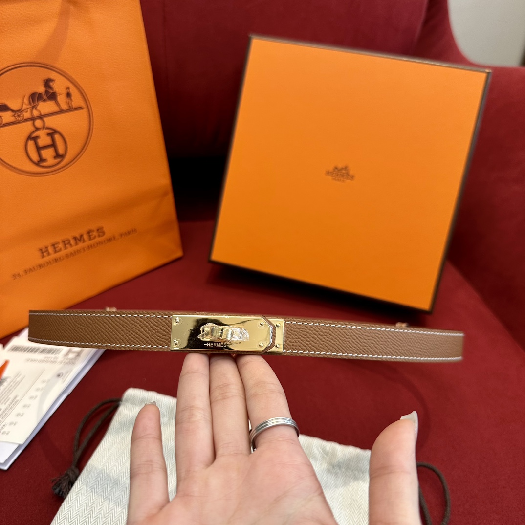 Hermes Womens Belt Width 2cm