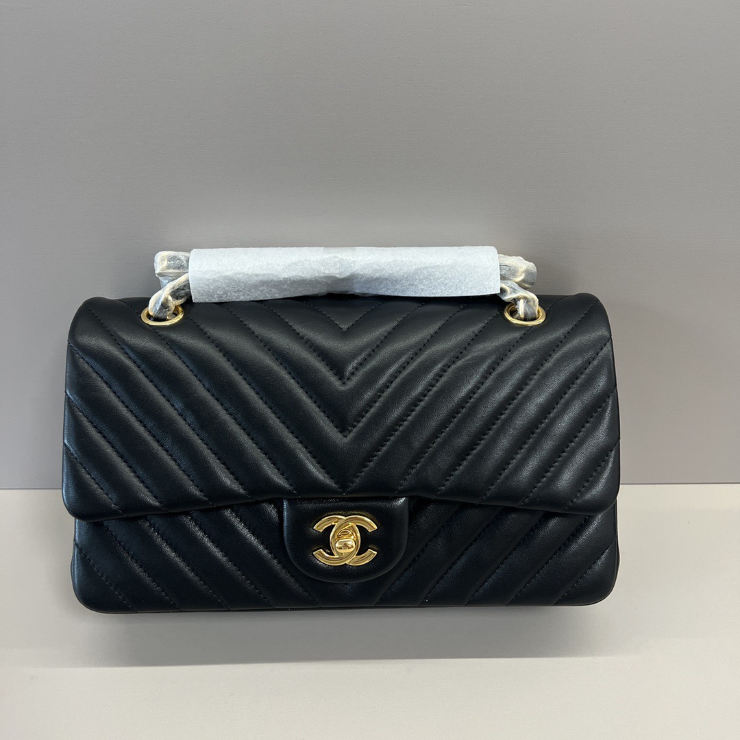 Chanel CF1112 Shoulder Bags Sheepskin 25cm