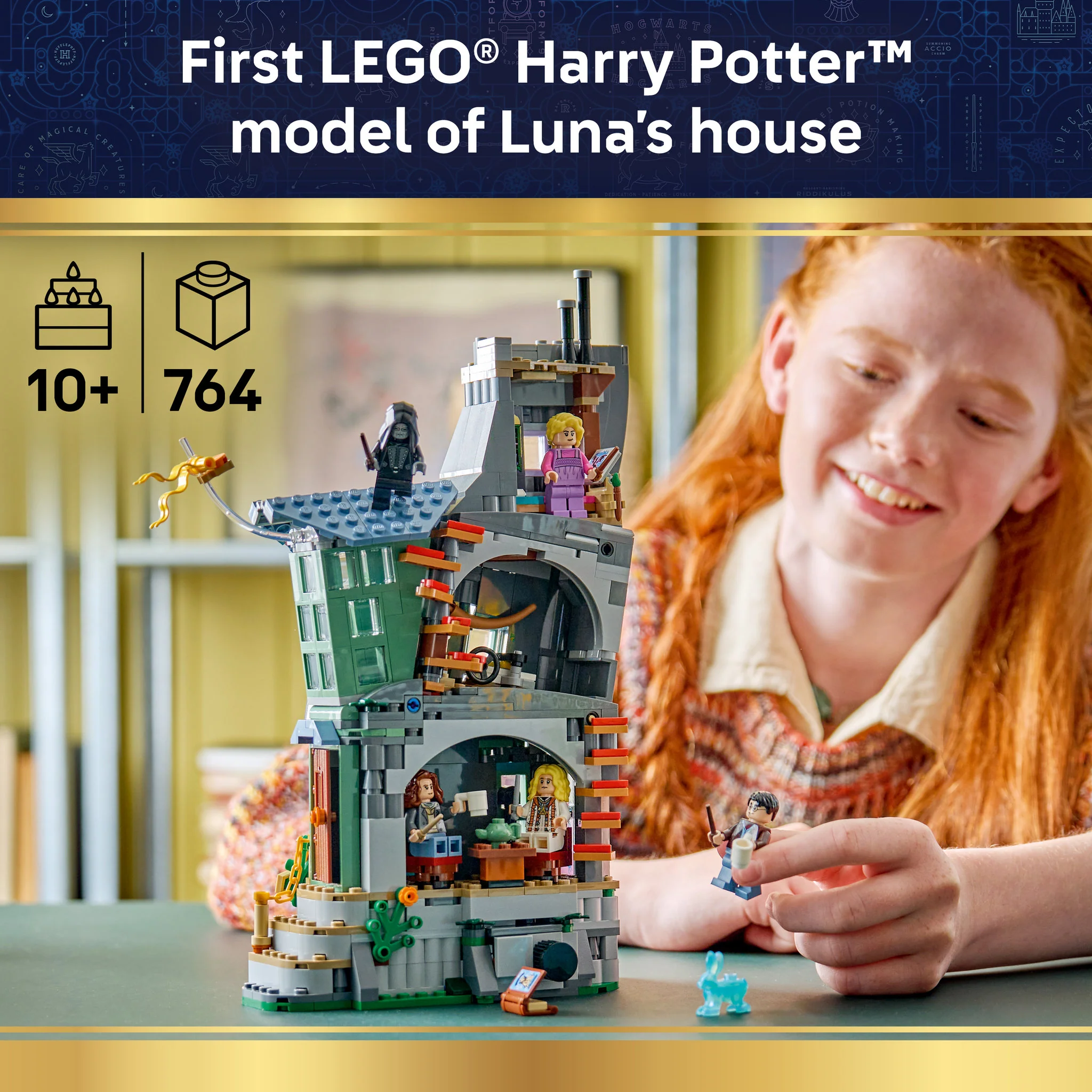 LEGO 76467 Harry Potter Luna Lovegood's House