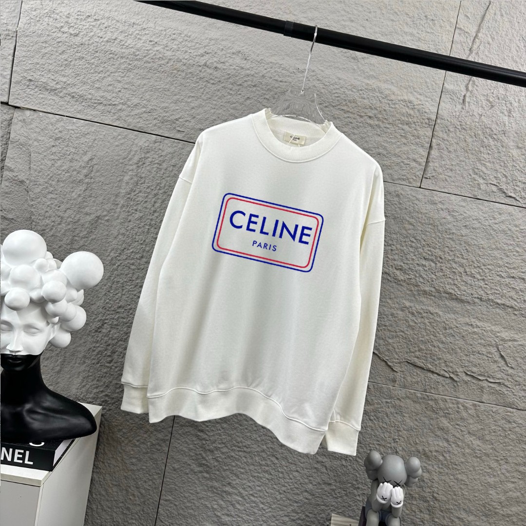 Celine  2026ss  New Sweatshirt  Size S-XXL
