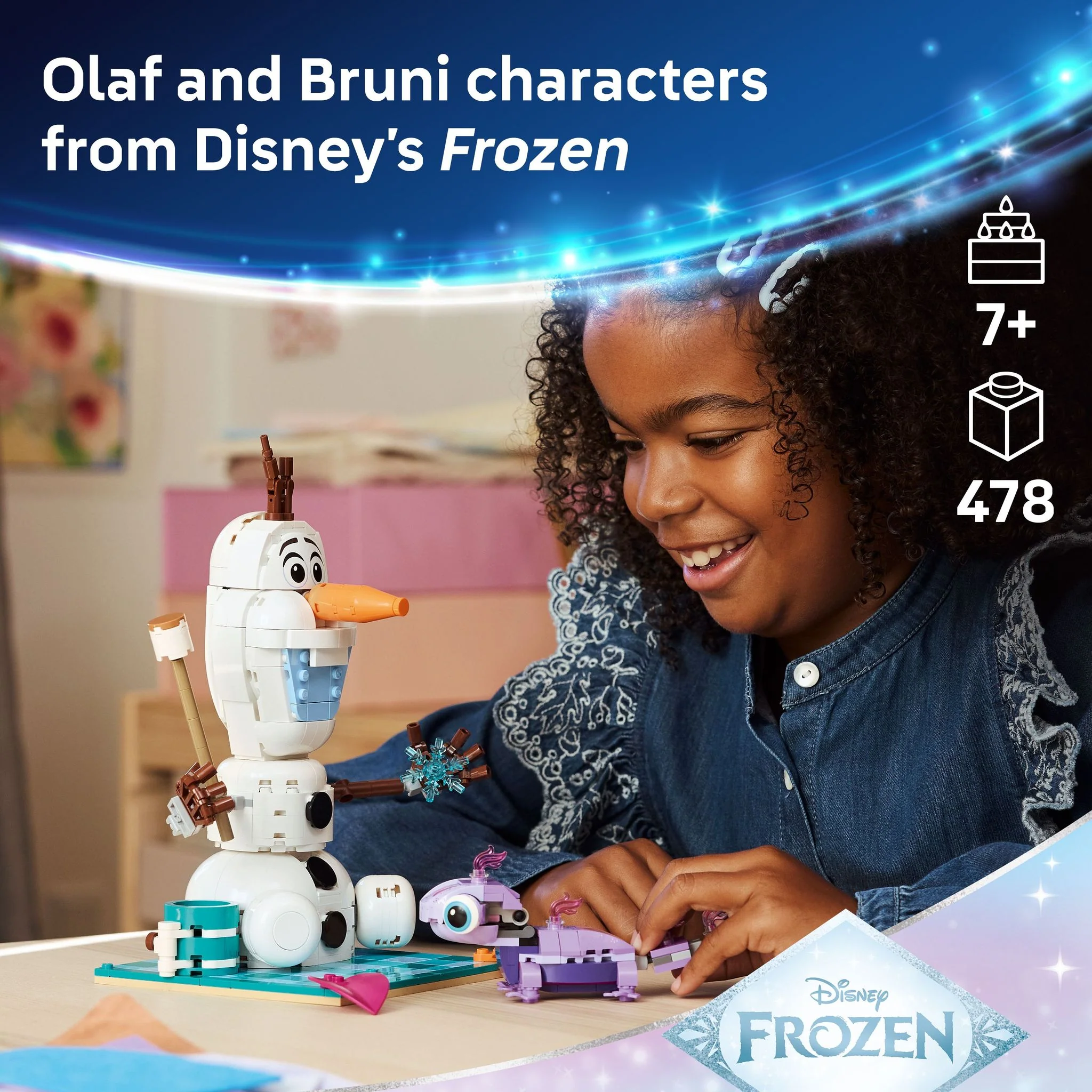 LEGO 43287 Disney Frozen Olaf and Bruni's Picnic Fun