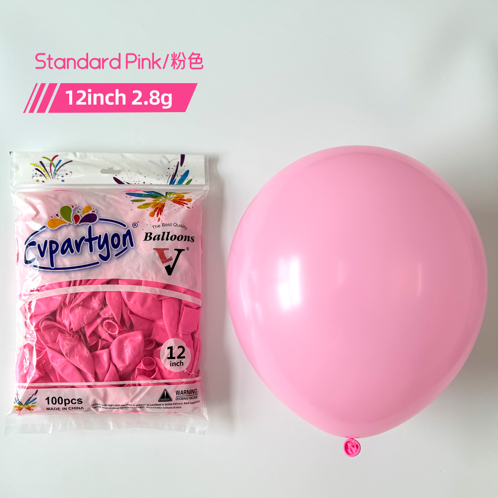 12 Inch Latex Balloons – Bright Colors for Party Decorations