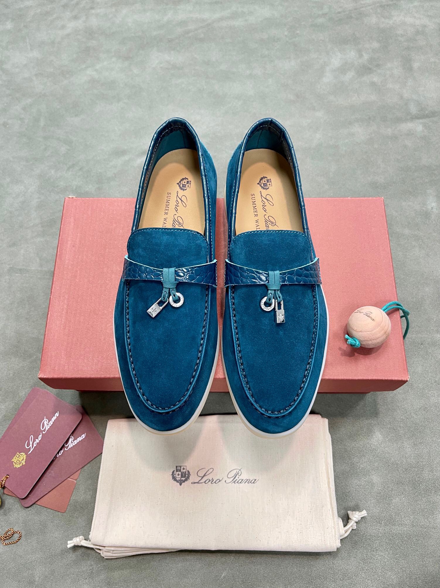 Loro Piana Unisex Loafers Size 36-45
