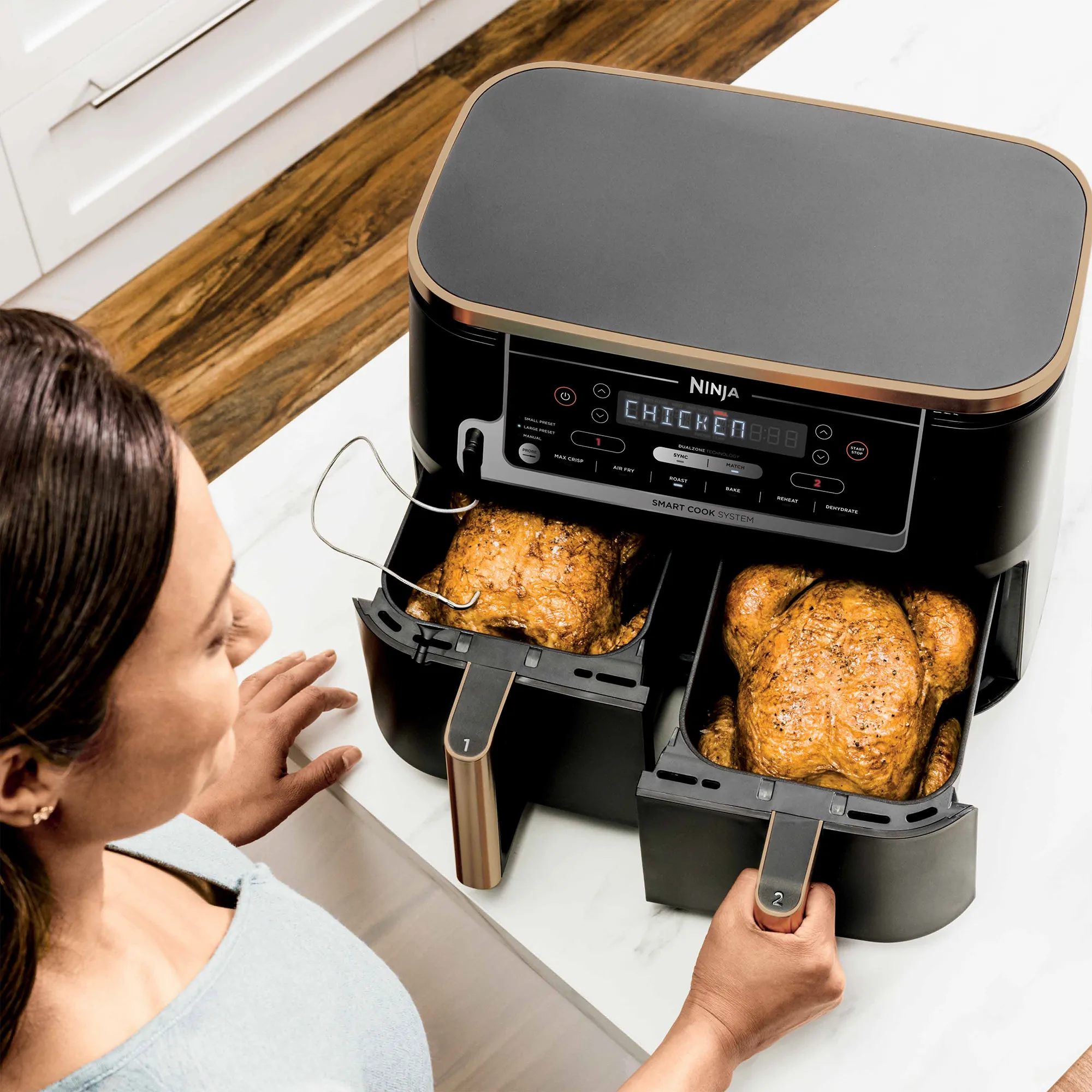 Ninja Foodi Max XXXL Smart Dual Zone 9.5L Air Fryer