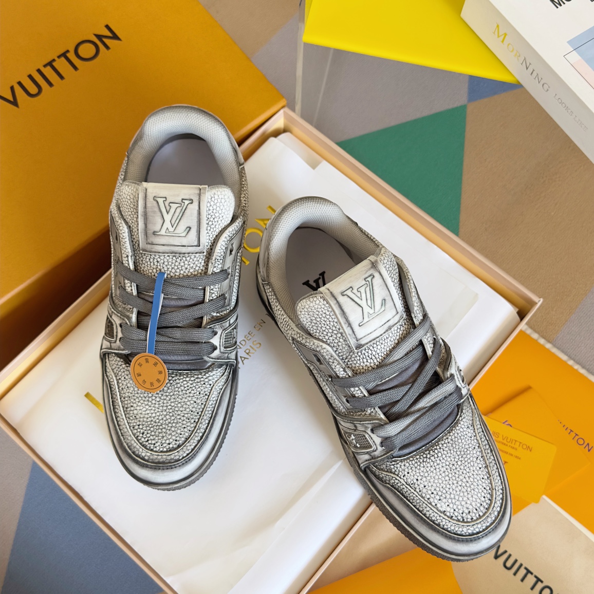 Louis Vuitton 2024ss Trainer Sneaker Size 36-46