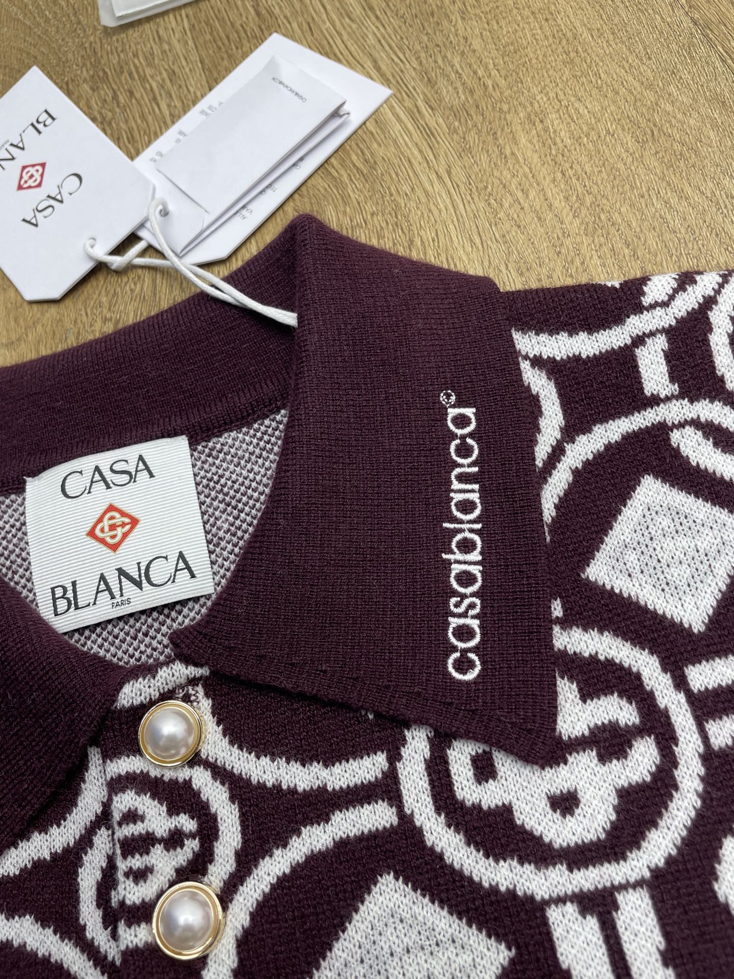 Casablanca Polo Shirt Size S-XL