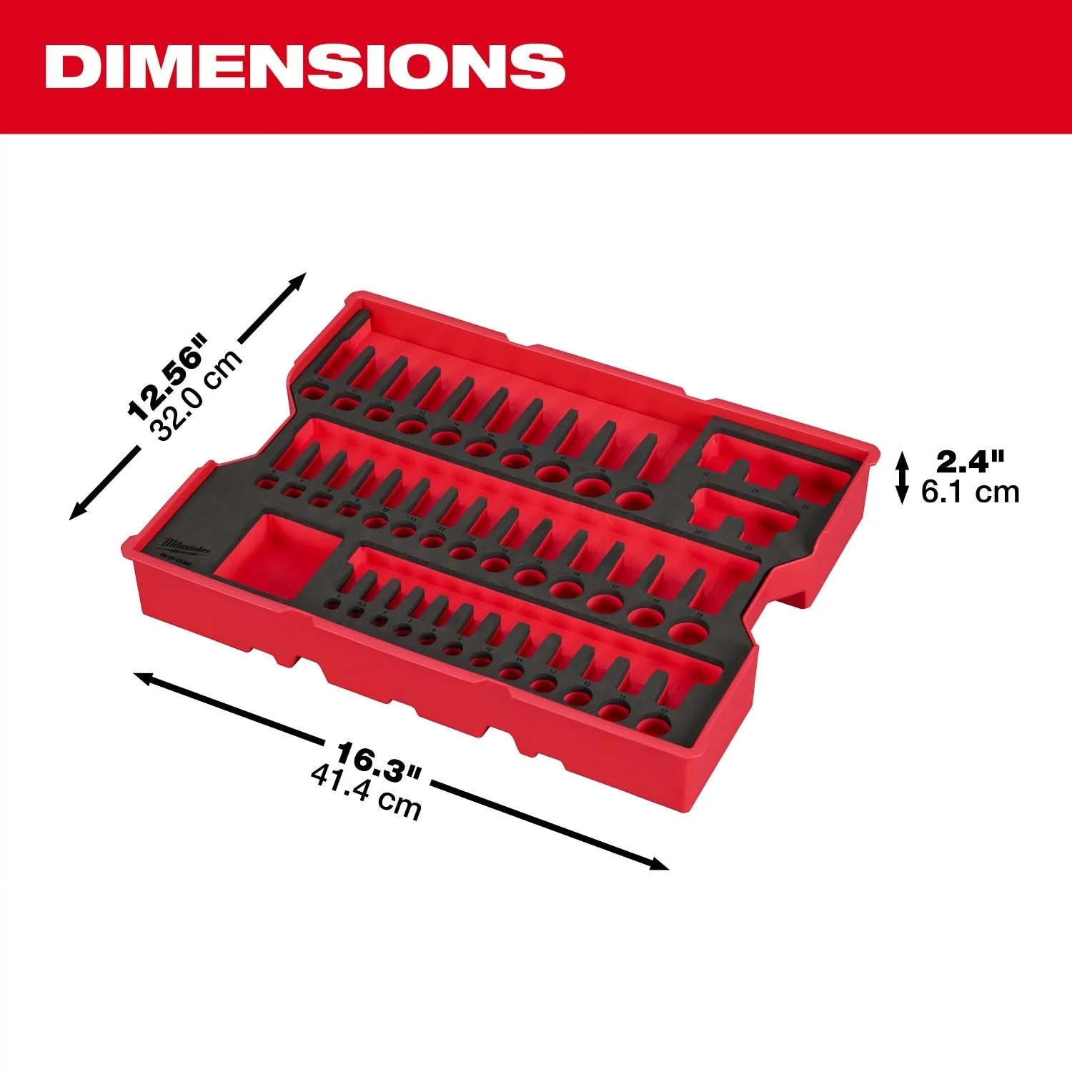 Milwaukee 48-22-9490 242pc. 1/4”, 3/8”, & 1/2” Drive Metric & SAE Ratchet & Socket Set