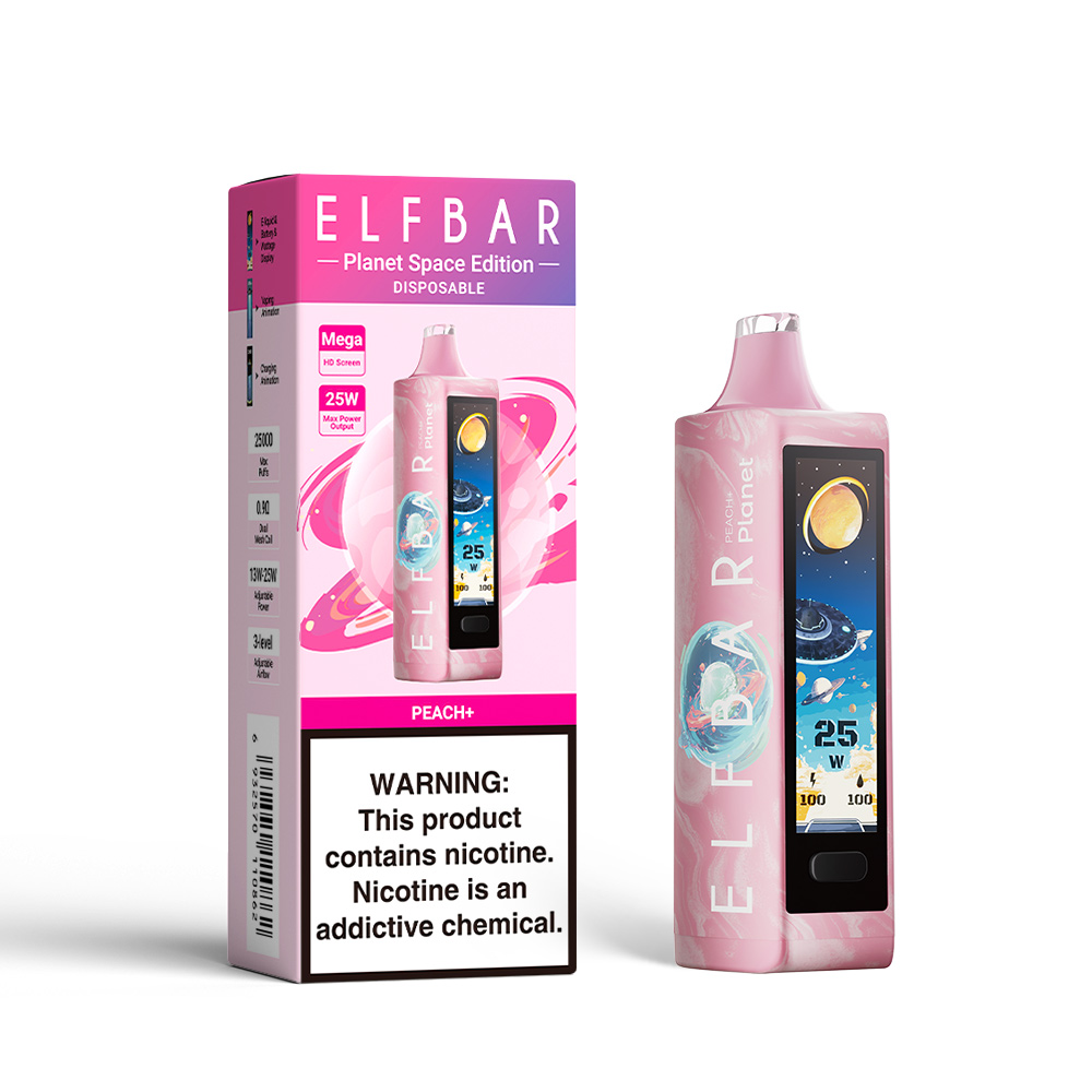 ELF BAR PLANET 25K wiederaufladbarer Einweg-Vape (alle Geschmacksrichtungen)