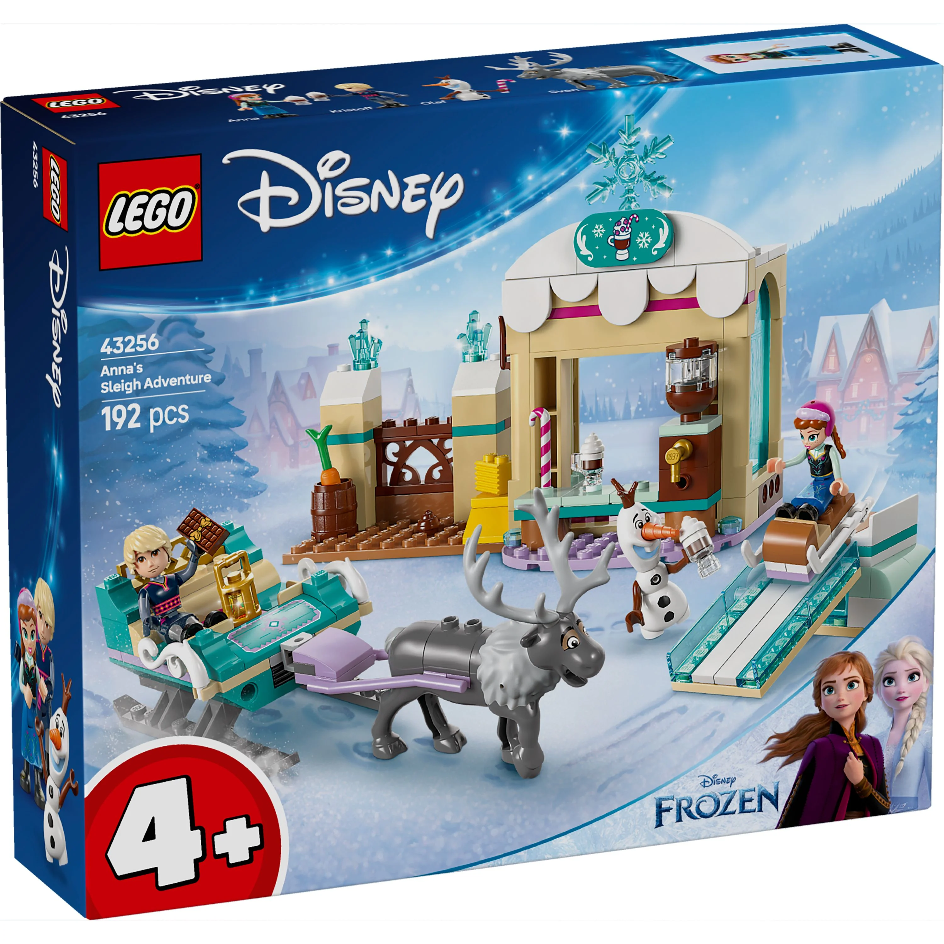 LEGO 43256 Disney Frozen Anna's Sleigh Adventure