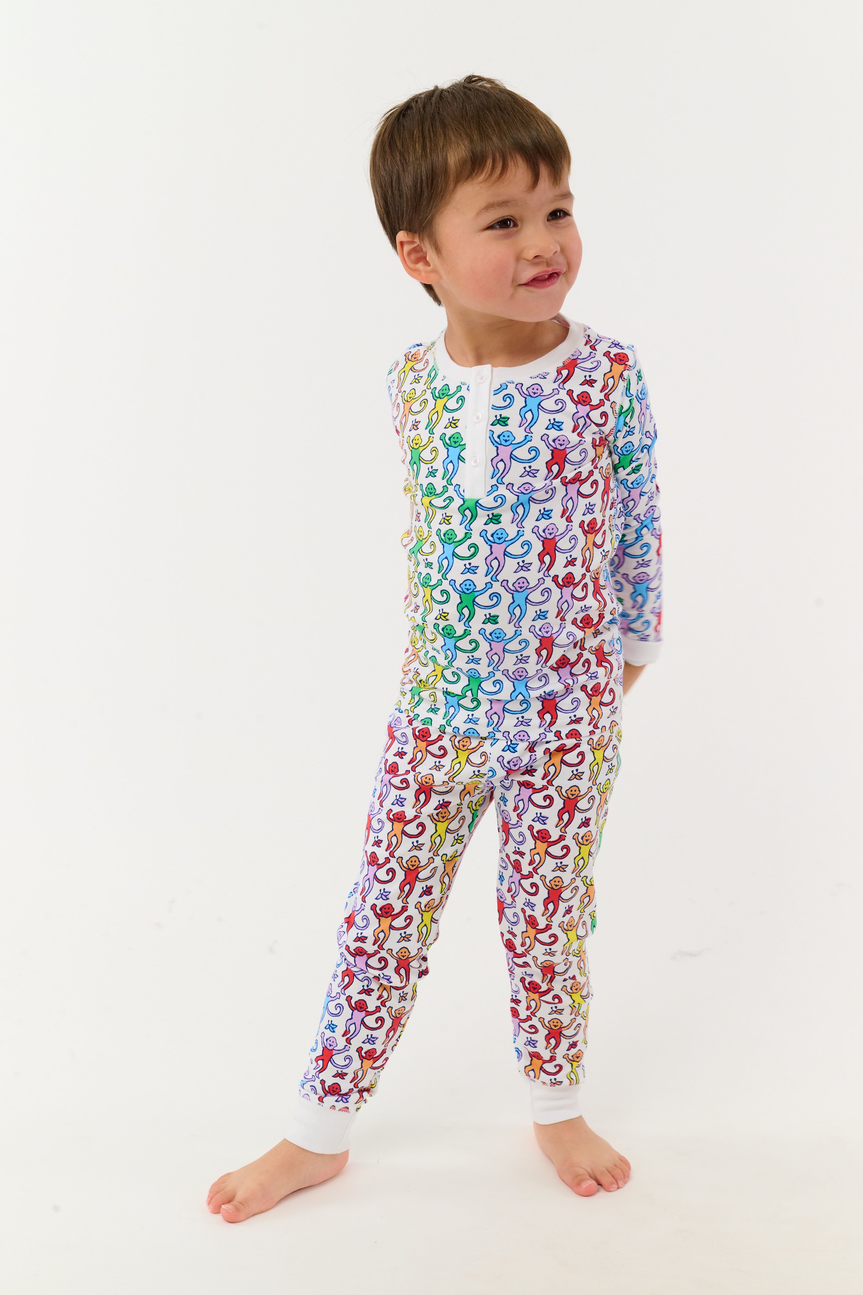 Kids Disco Monkey Pajamas