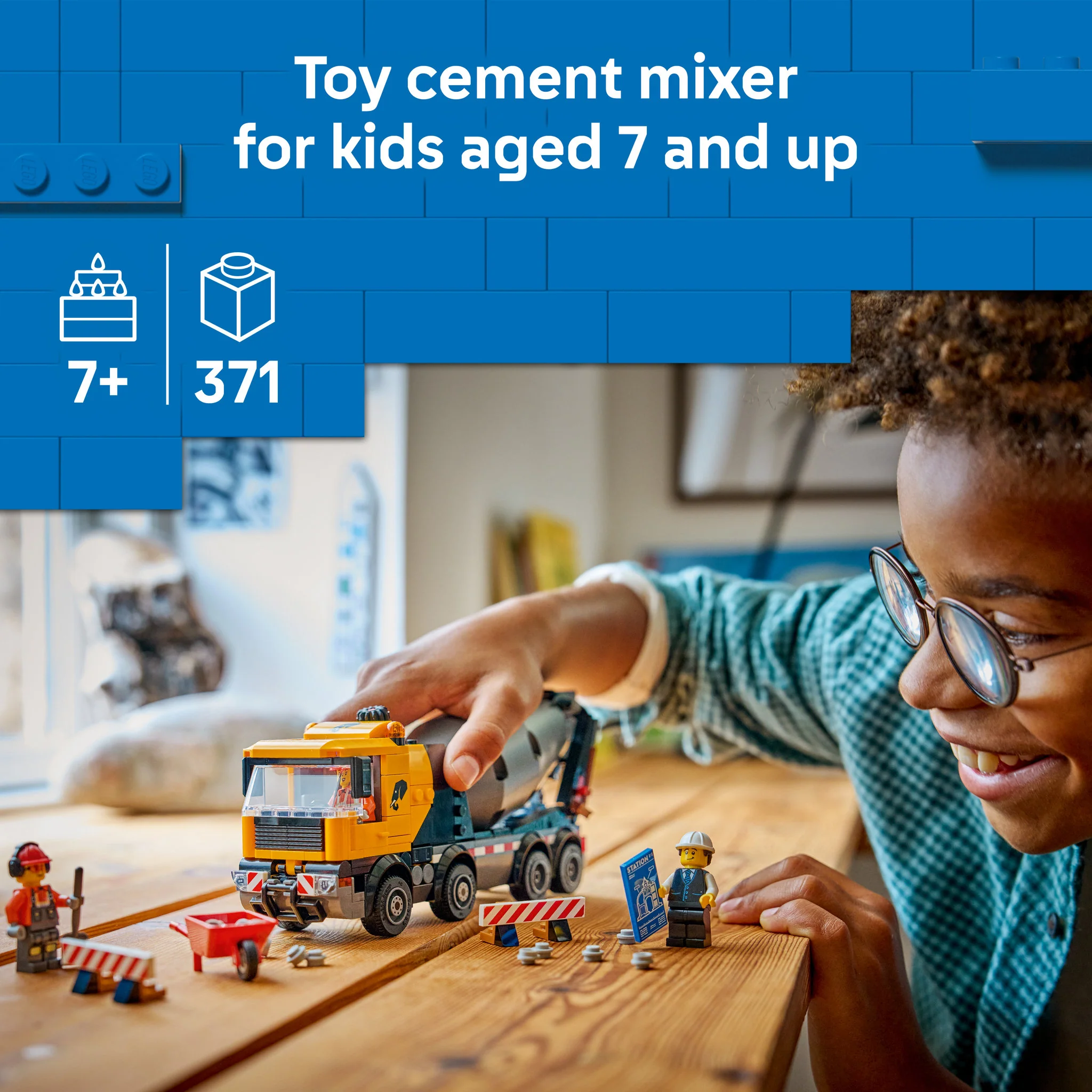 LEGO 60478 City Cement Mixer
