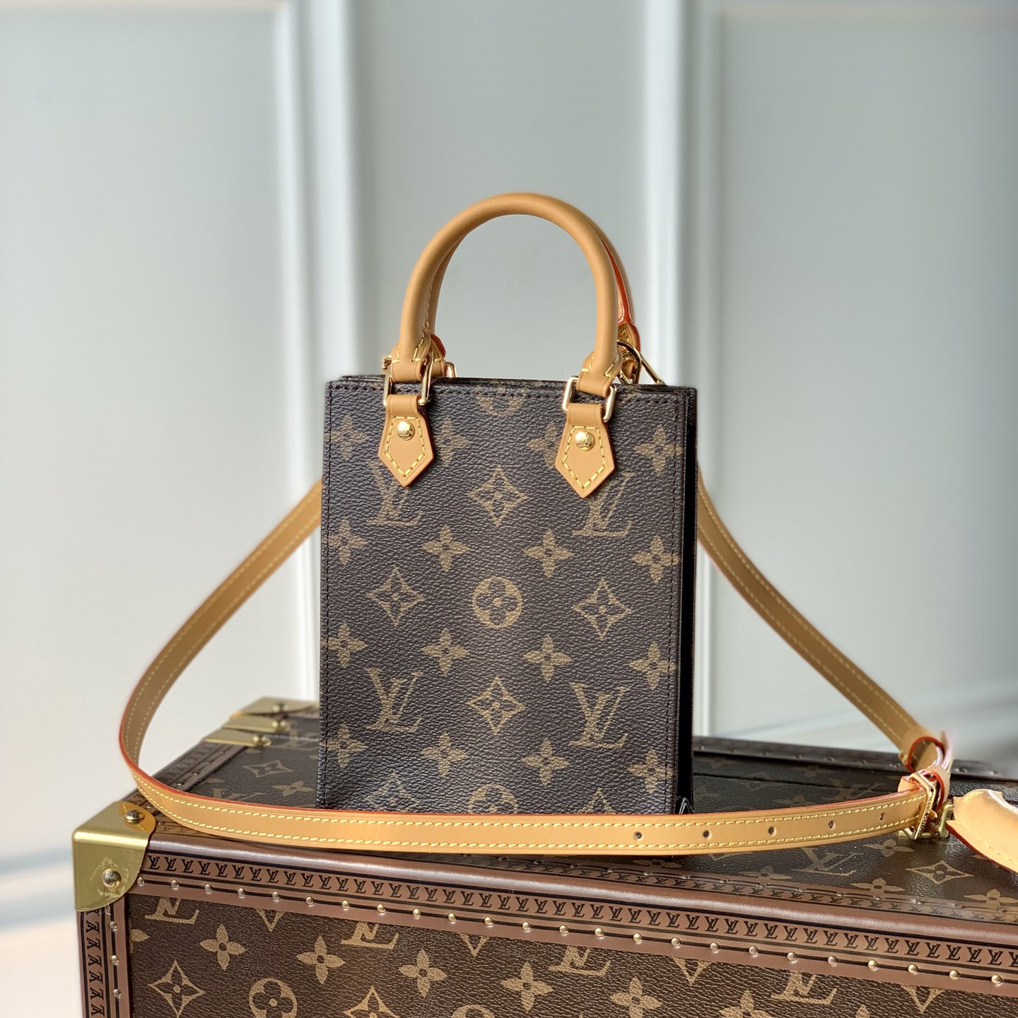 Louis Vuitton M81295 Petit Sac Plat Women Bags Size 17*14*5cm