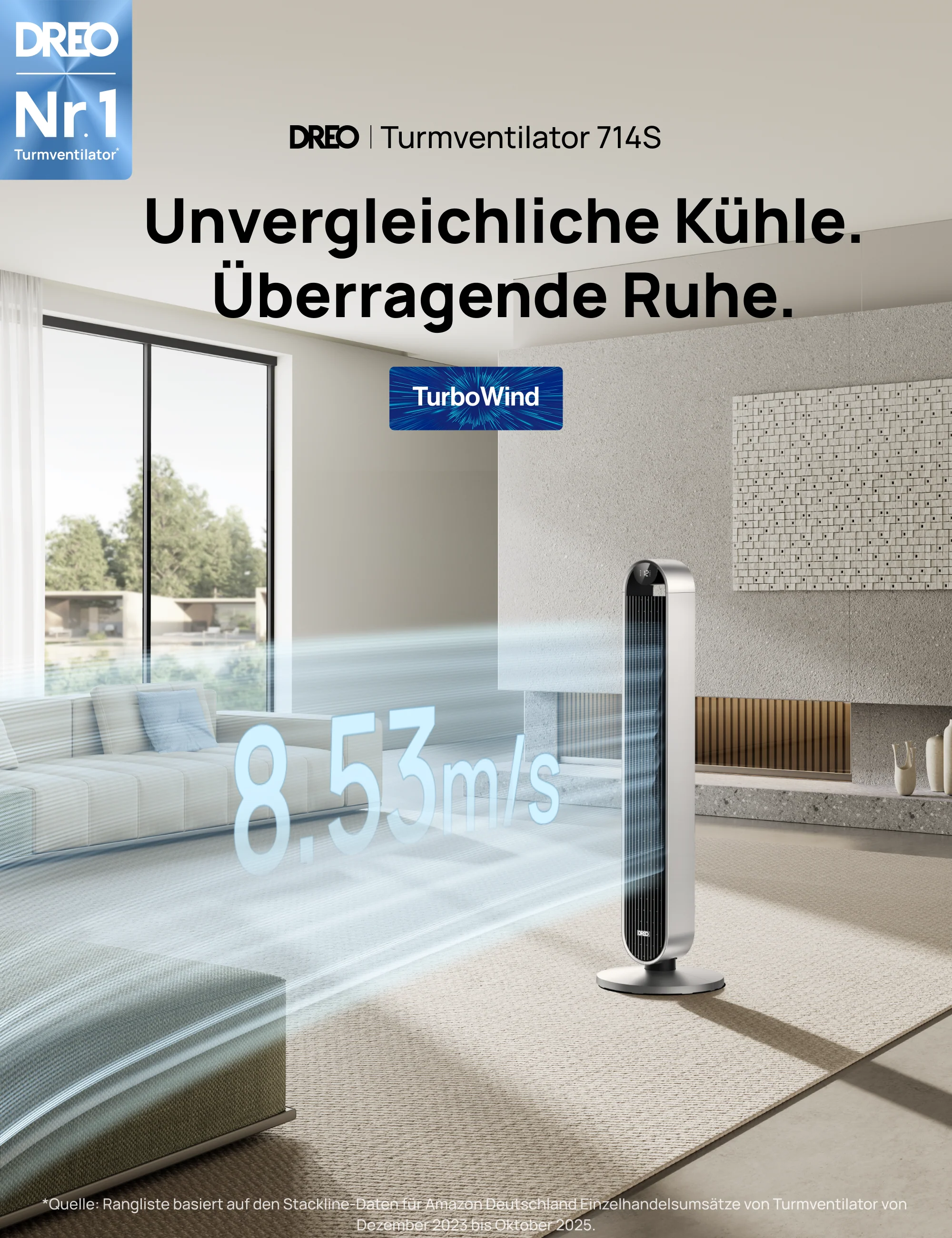 DREO Turmventilator 714S