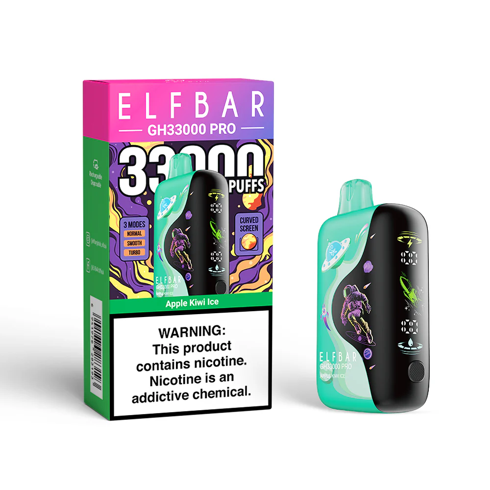 ELFBAR GH33000 PRO wiederaufladbarer Einweg-Vape (alle Geschmacksrichtungen)