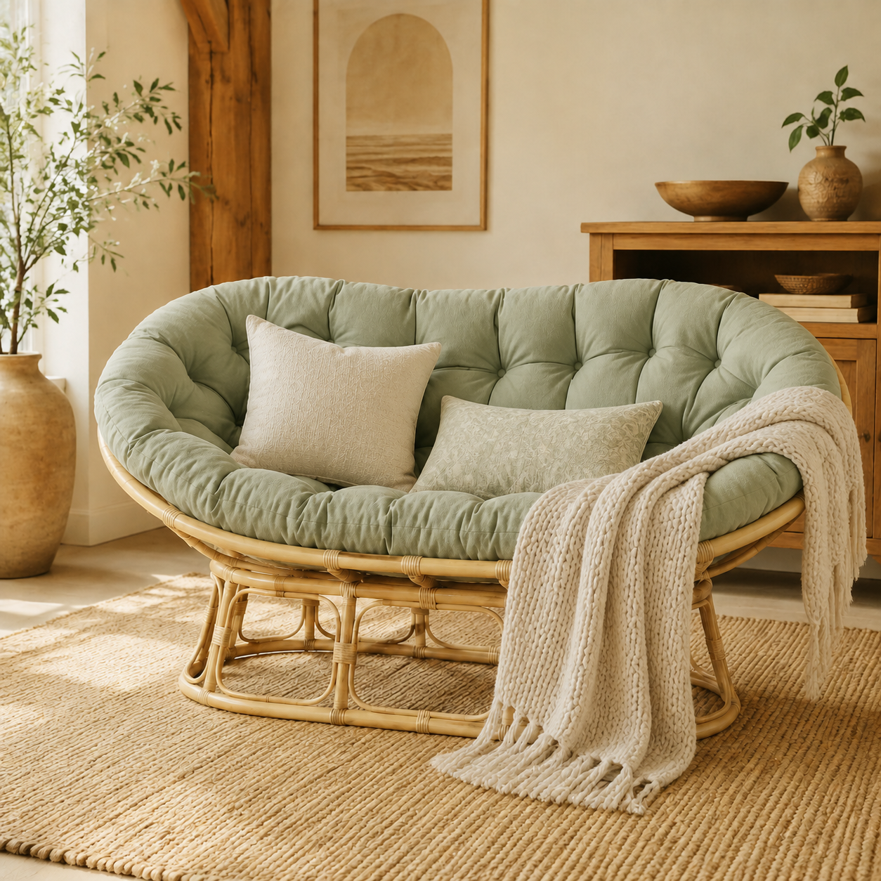 RattanNest 3 — Verde salvia