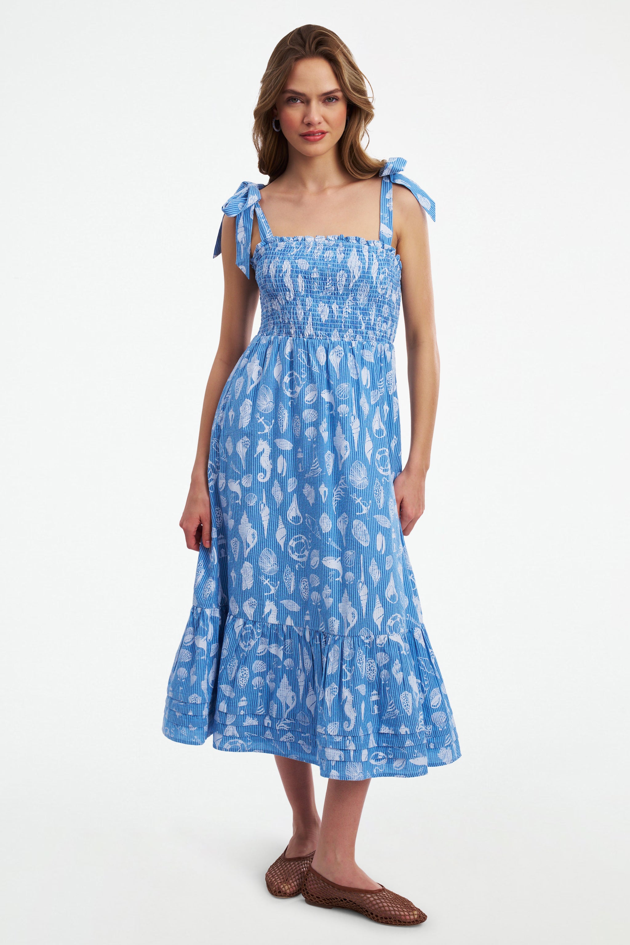 Seaside Stripe Georgina Dress