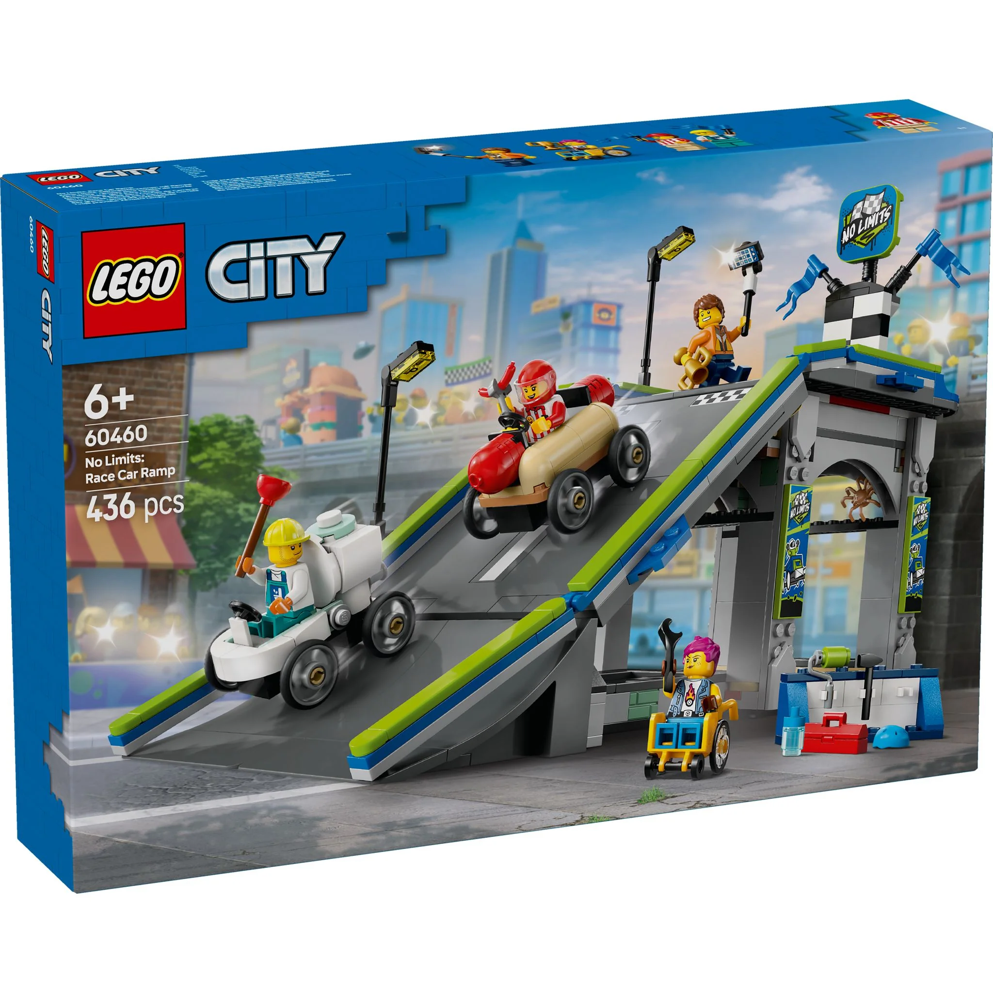 LEGO 60460 City No Limits: Race Car Ramp Track