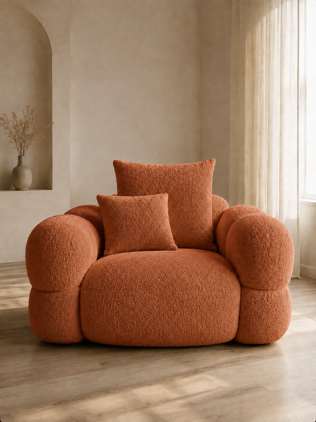 Auranest™ Sofá Nube de Bouclé | 4 sets y 4 colores