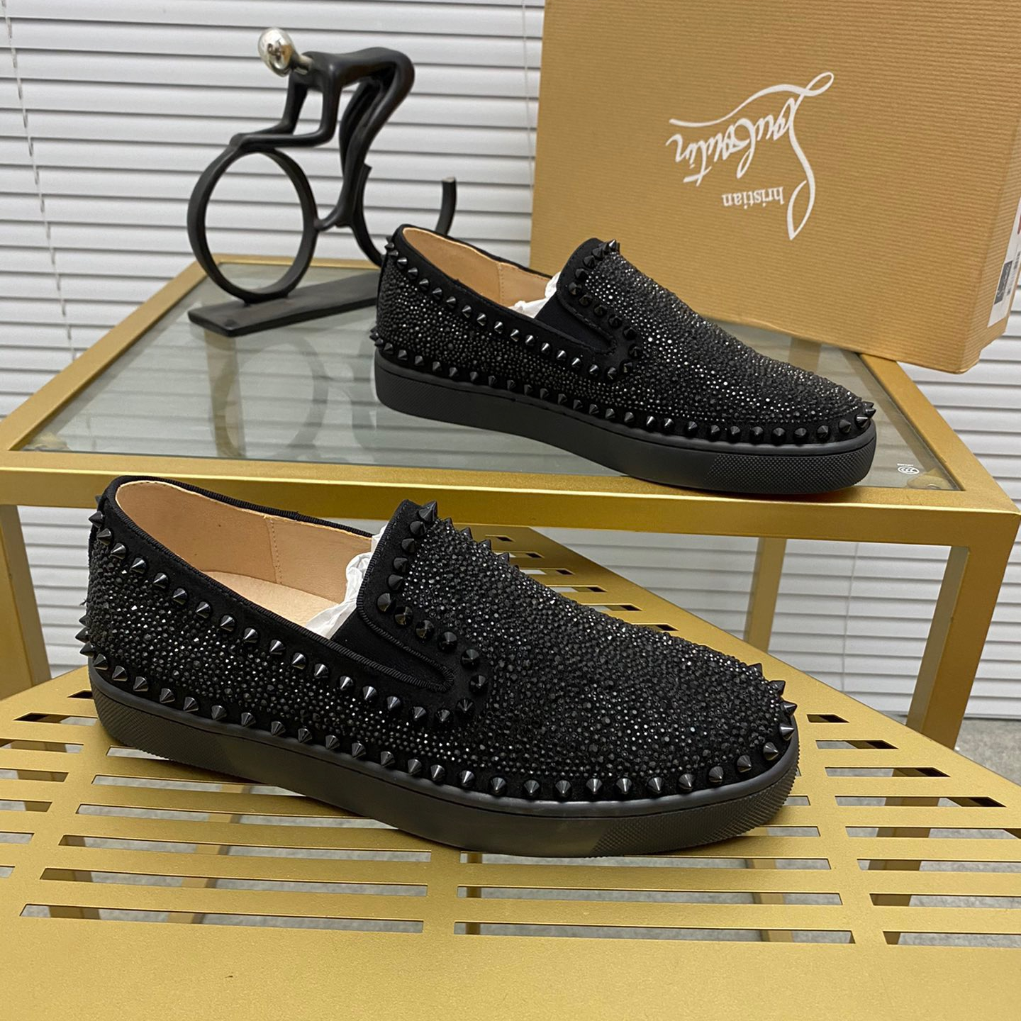 Christian Louboutin Pik Boat Sneaker Size 36-46 4-Color