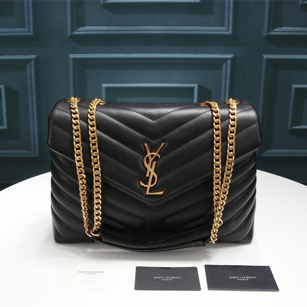 YSL Lou Lou Puffer Women Shoulder Bags 2-Size