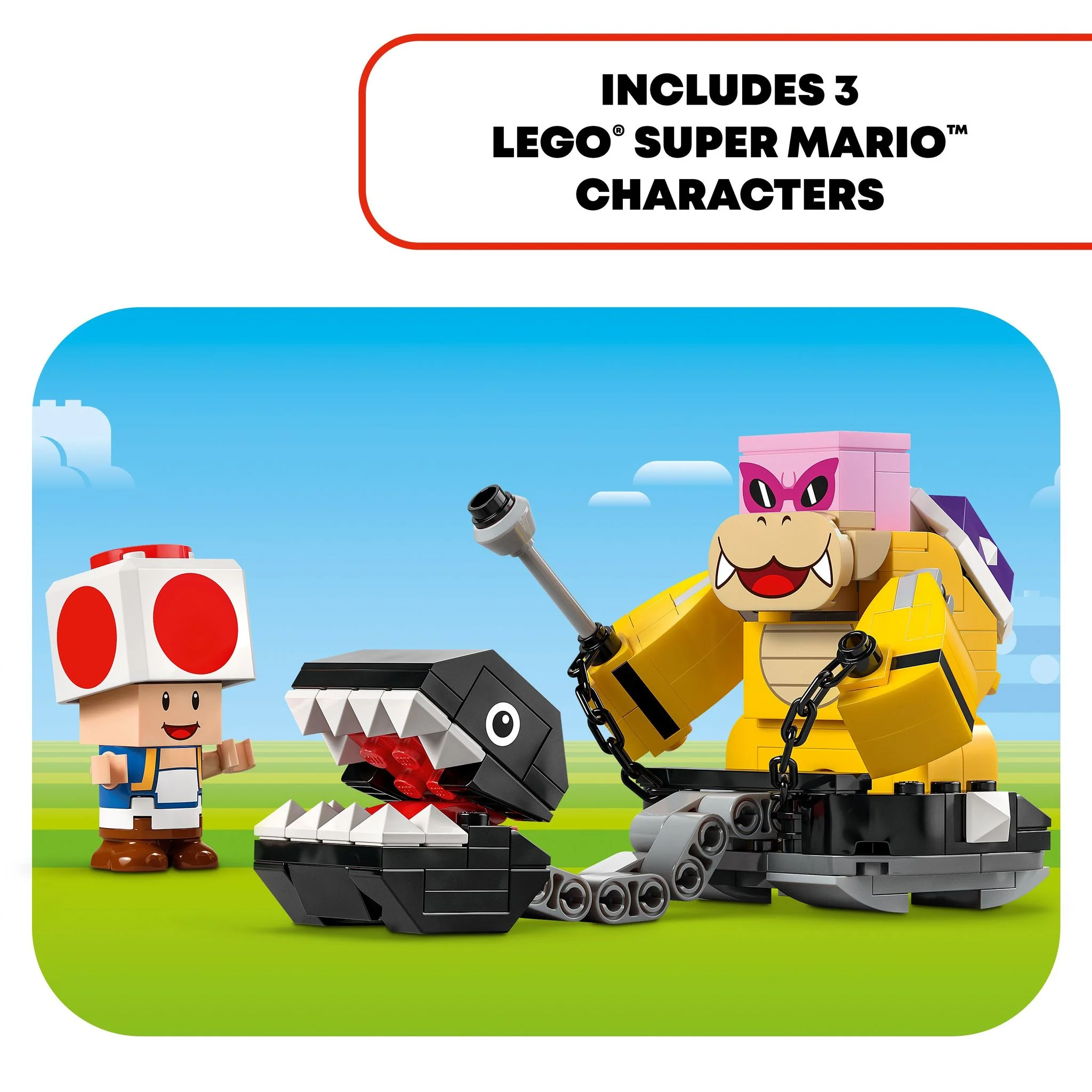 LEGO 71435 Super Mario Battle With Roy At Peach's Castle