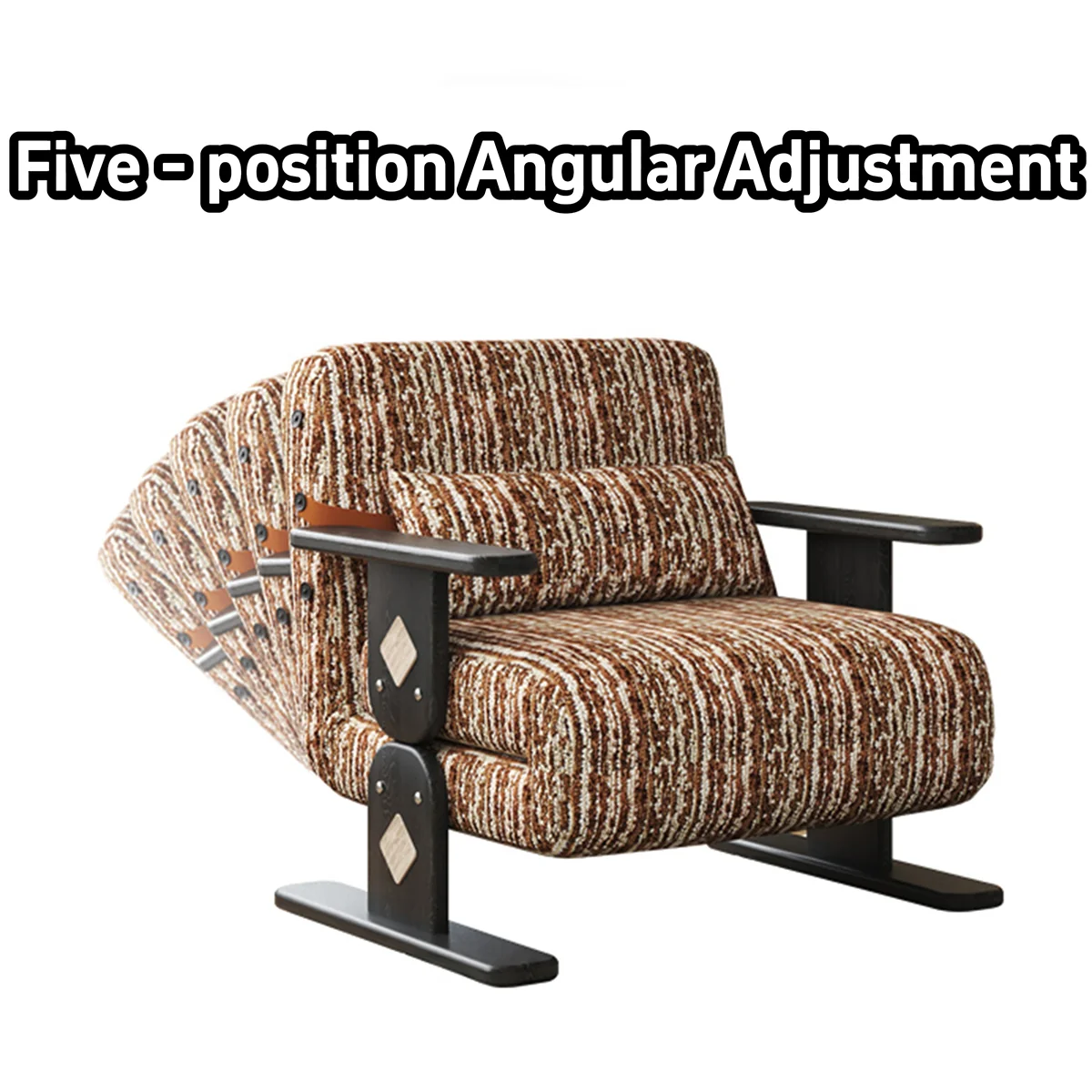 NÓVORA CASA Chenilla decorativo Sofá cama- Plegable transformable sofá en 3 colores