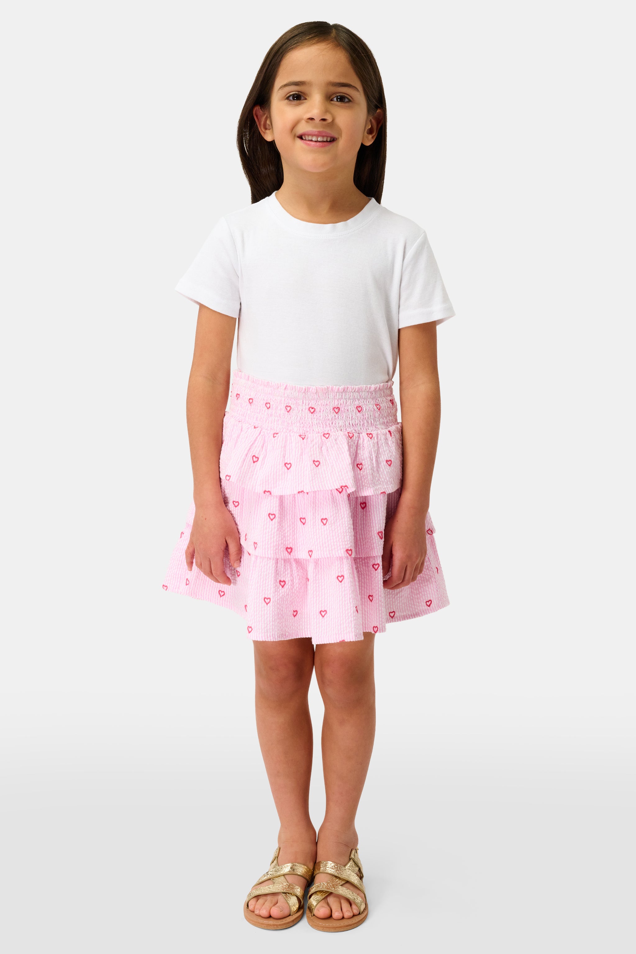 Kids Mini Hearts Sami Skirt