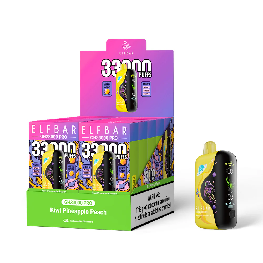 ELFBAR GH33000 PRO wiederaufladbarer Einweg-Vape (alle Geschmacksrichtungen)