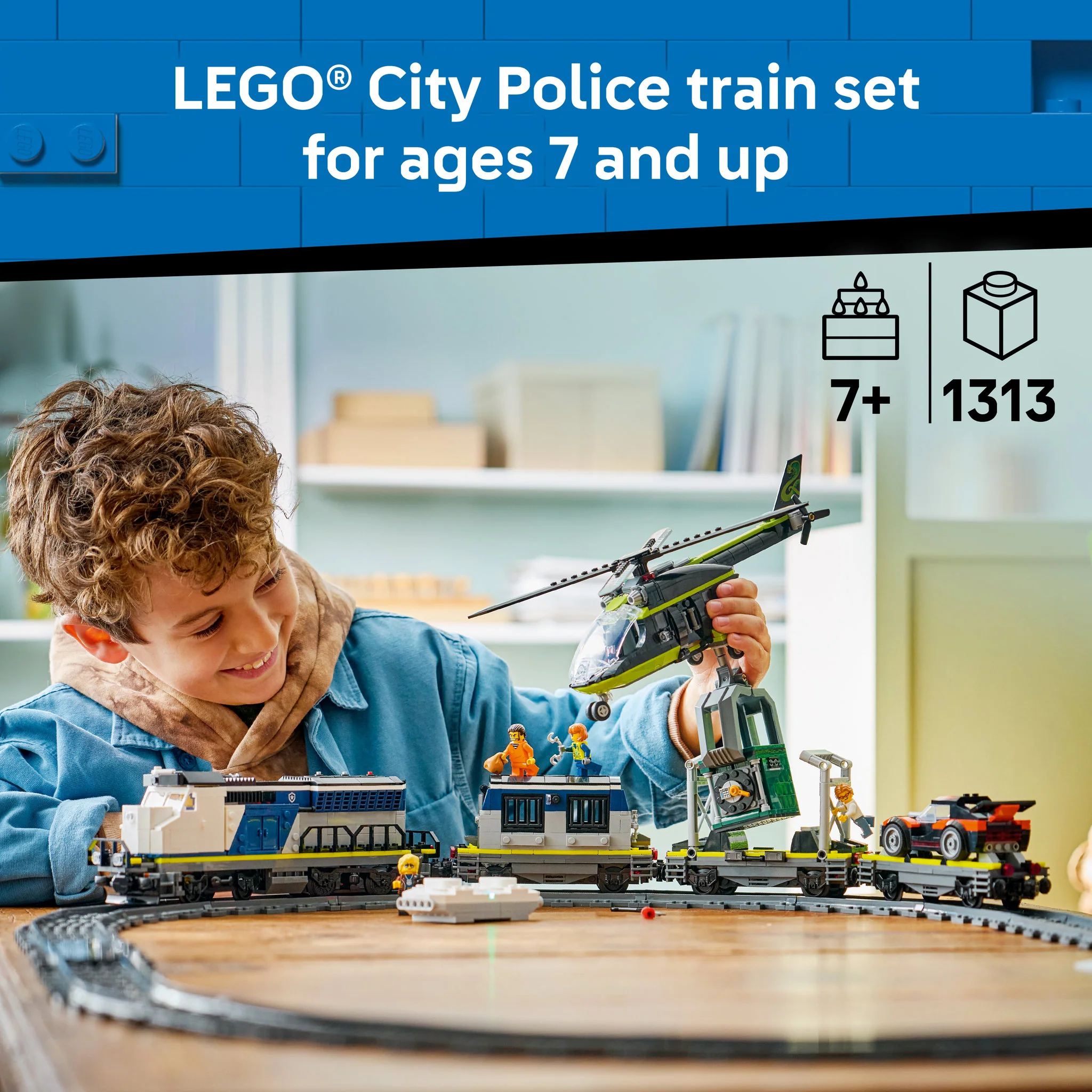 LEGO 60508 City Police Train Heist