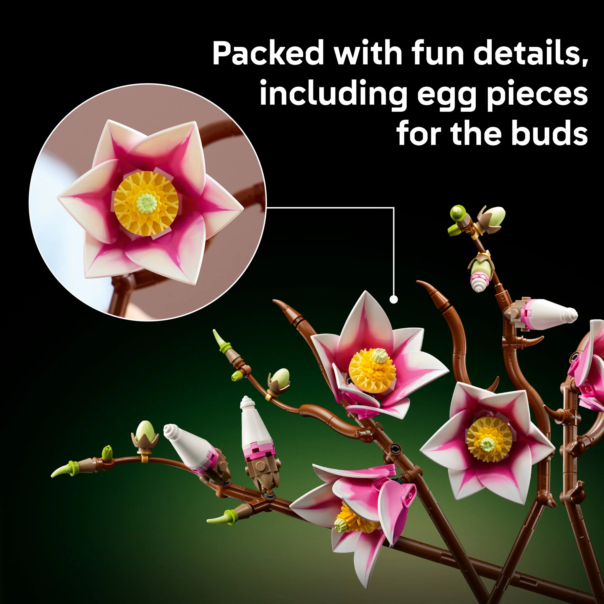 LEGO 11510 Botanicals Magnolia Branches