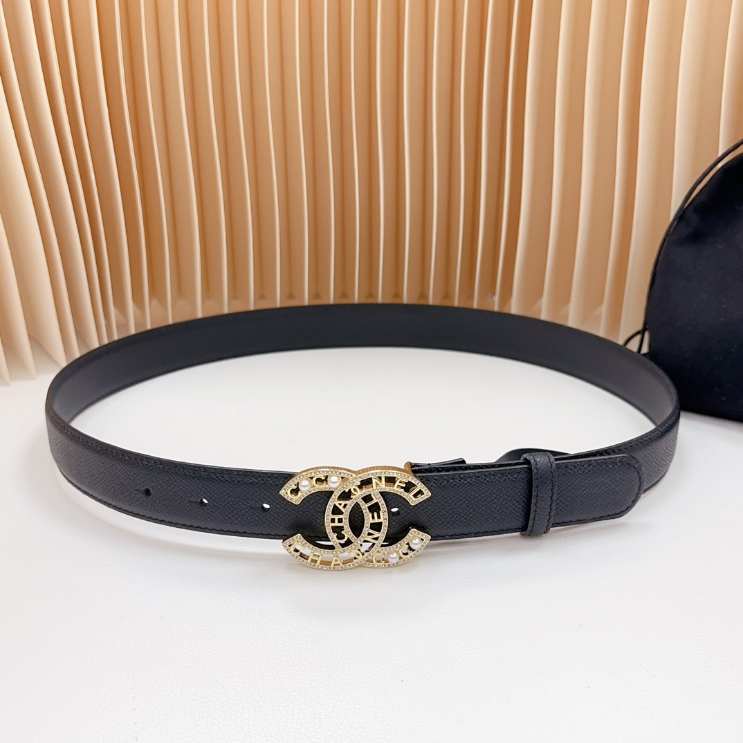 Chanel Women Belt Width 3cm