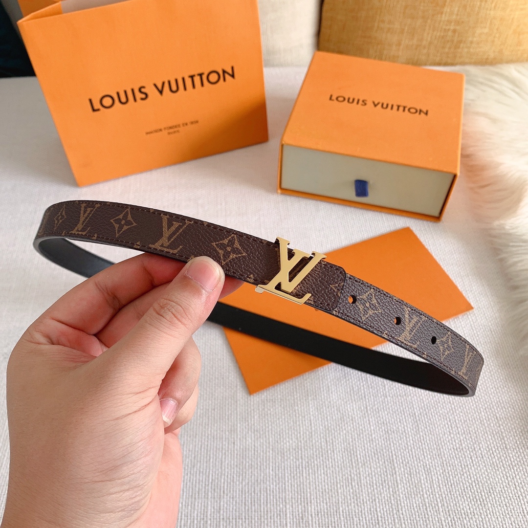 Louis Vuitton Womens Belt Width 2cm