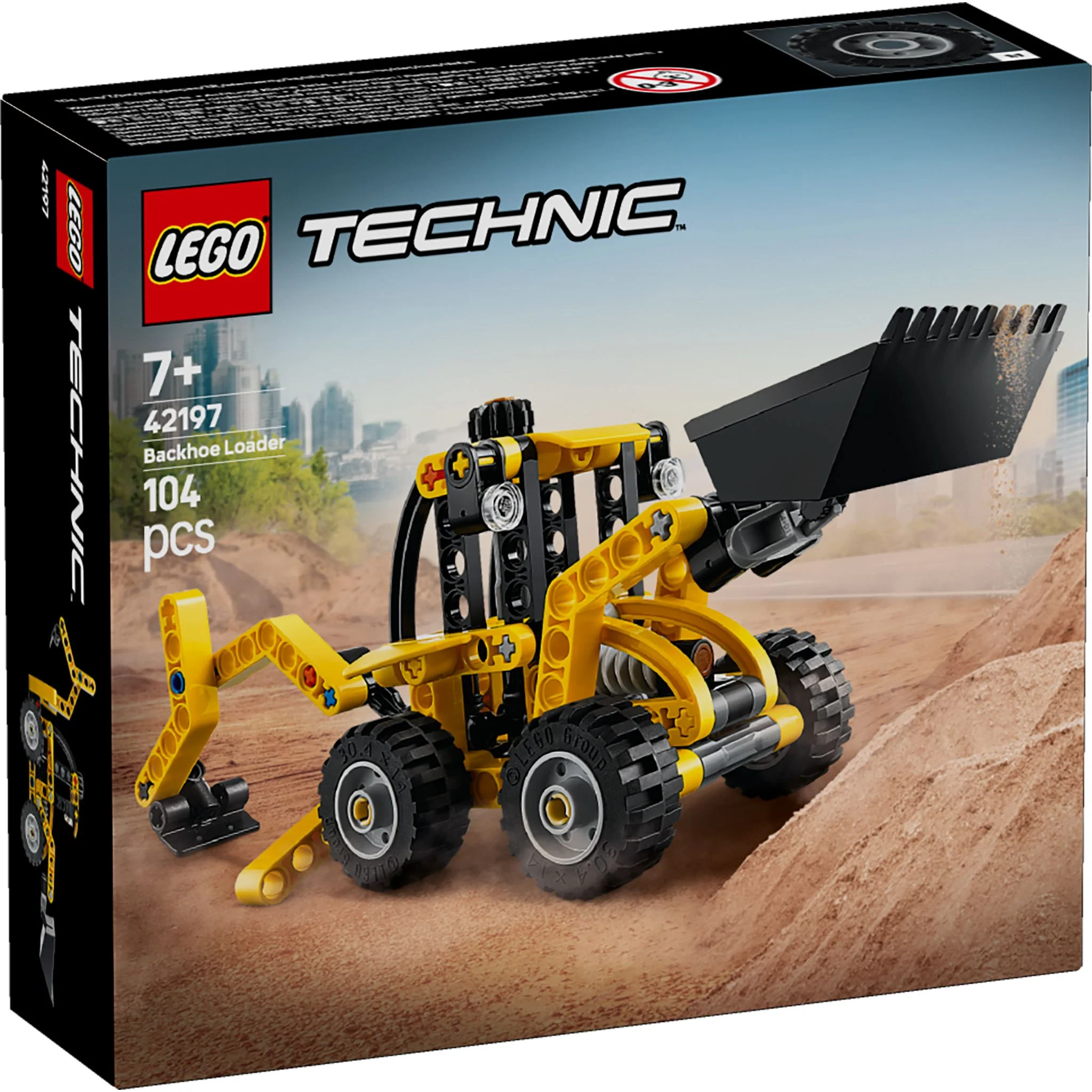LEGO 42197 Technic Backhoe Loader