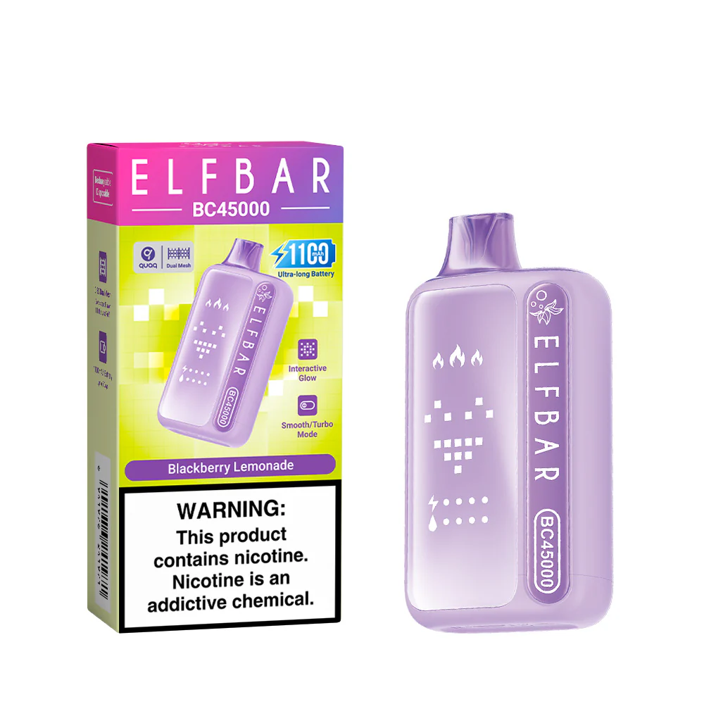 ELFBAR BC45000 wiederaufladbarer Einweg-Vape (alle Geschmacksrichtungen)