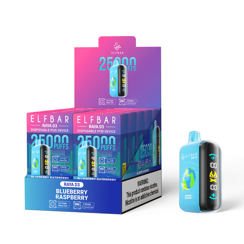 ELFBAR RAYA D3 Einweg-Vape (alle Geschmacksrichtungen)